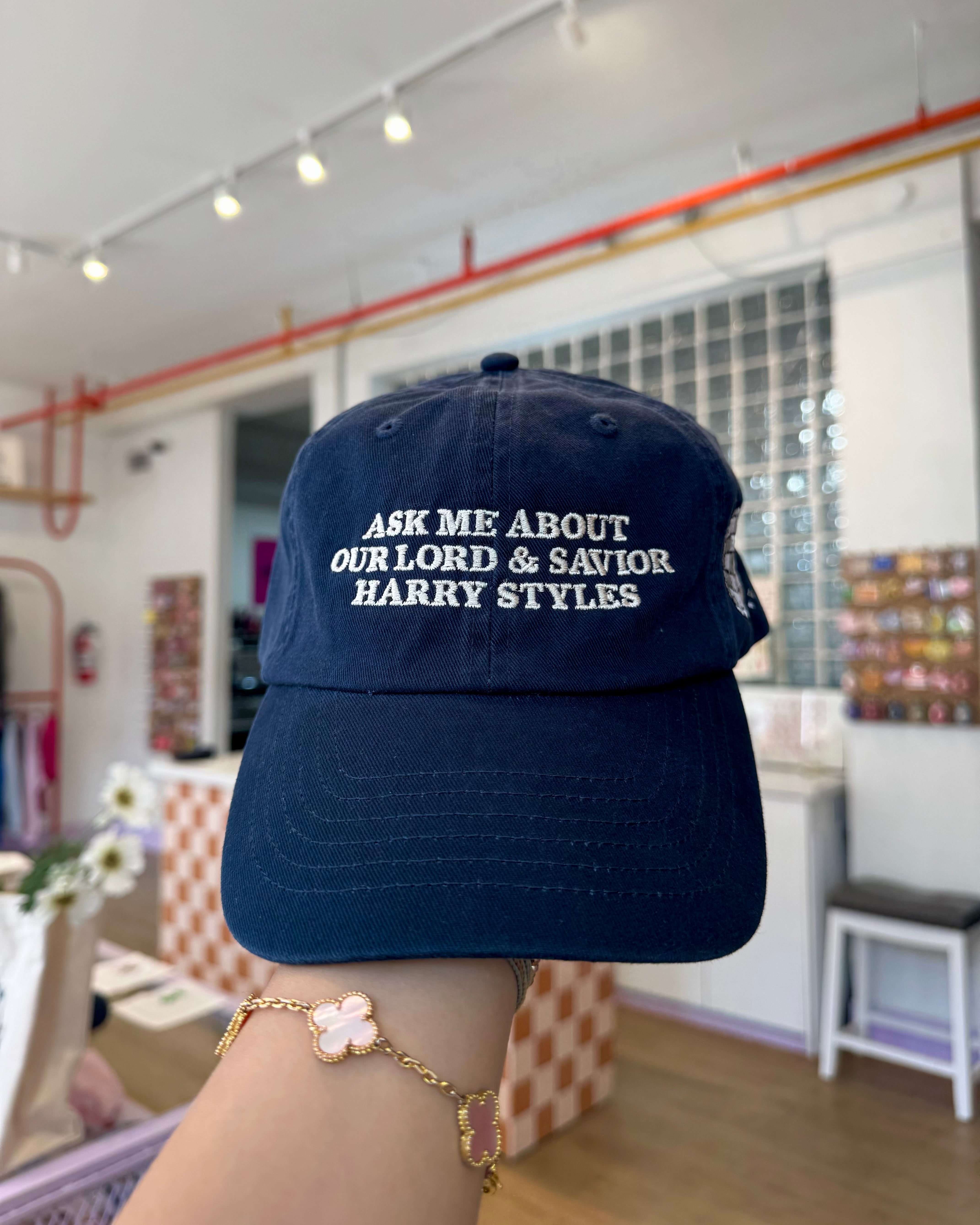 Harry Styles キャップ E9D3BE74-2E4C-4E50-9E20-