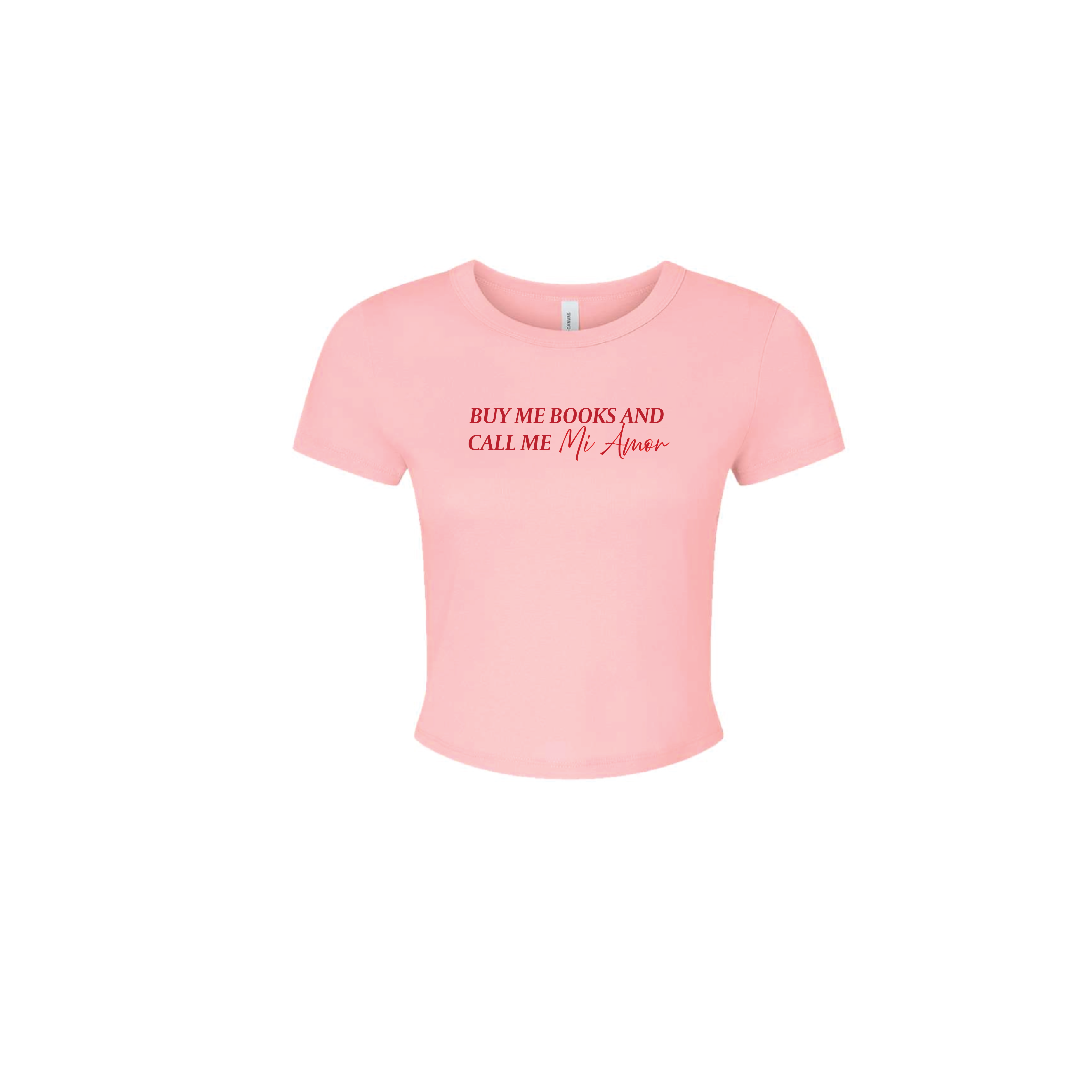 Buy me books baby tee