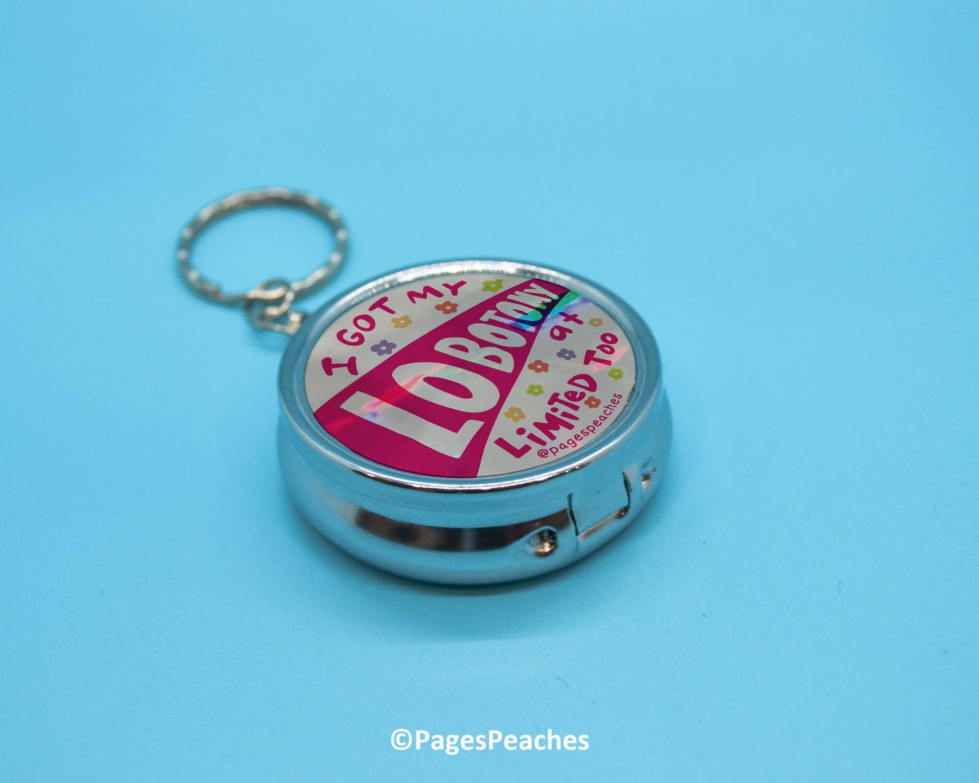 Lobotomy Pill Case With 3-Way Organizer