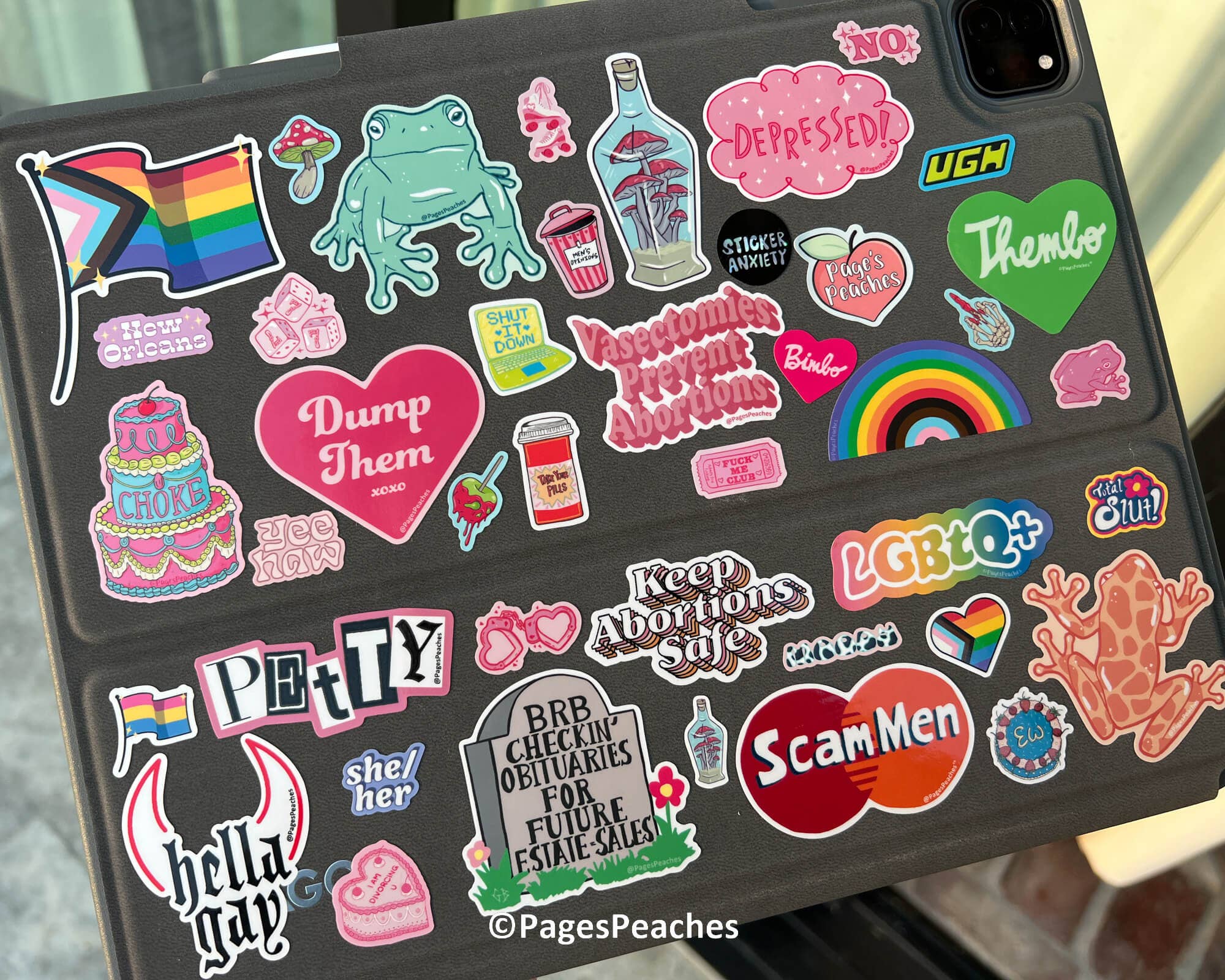 Men's Opinions Waterproof Vinyl Sticker