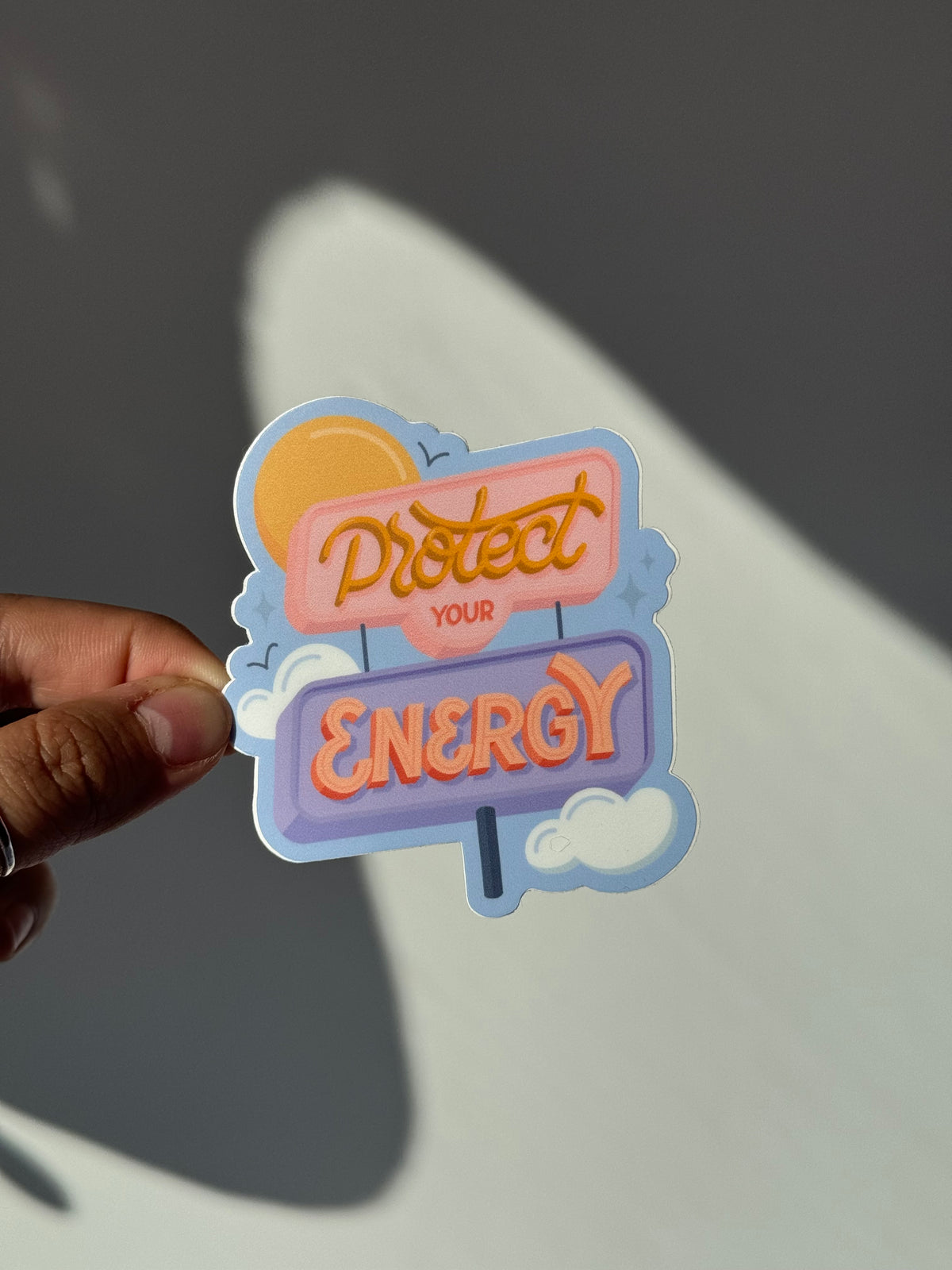 Energization Sticker Protect Your Energy Sticker – JZD