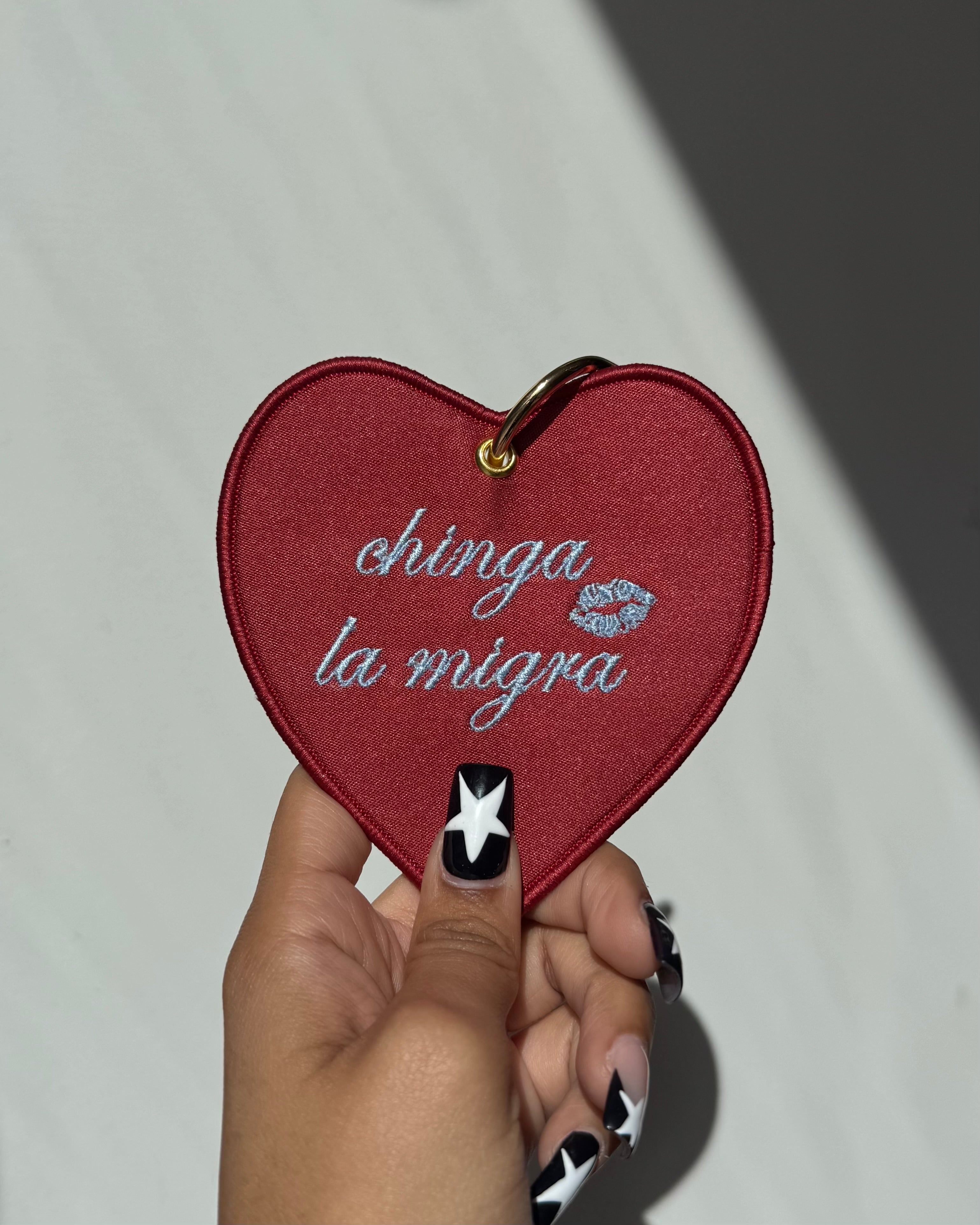 Chinga La Migra Bag Charm