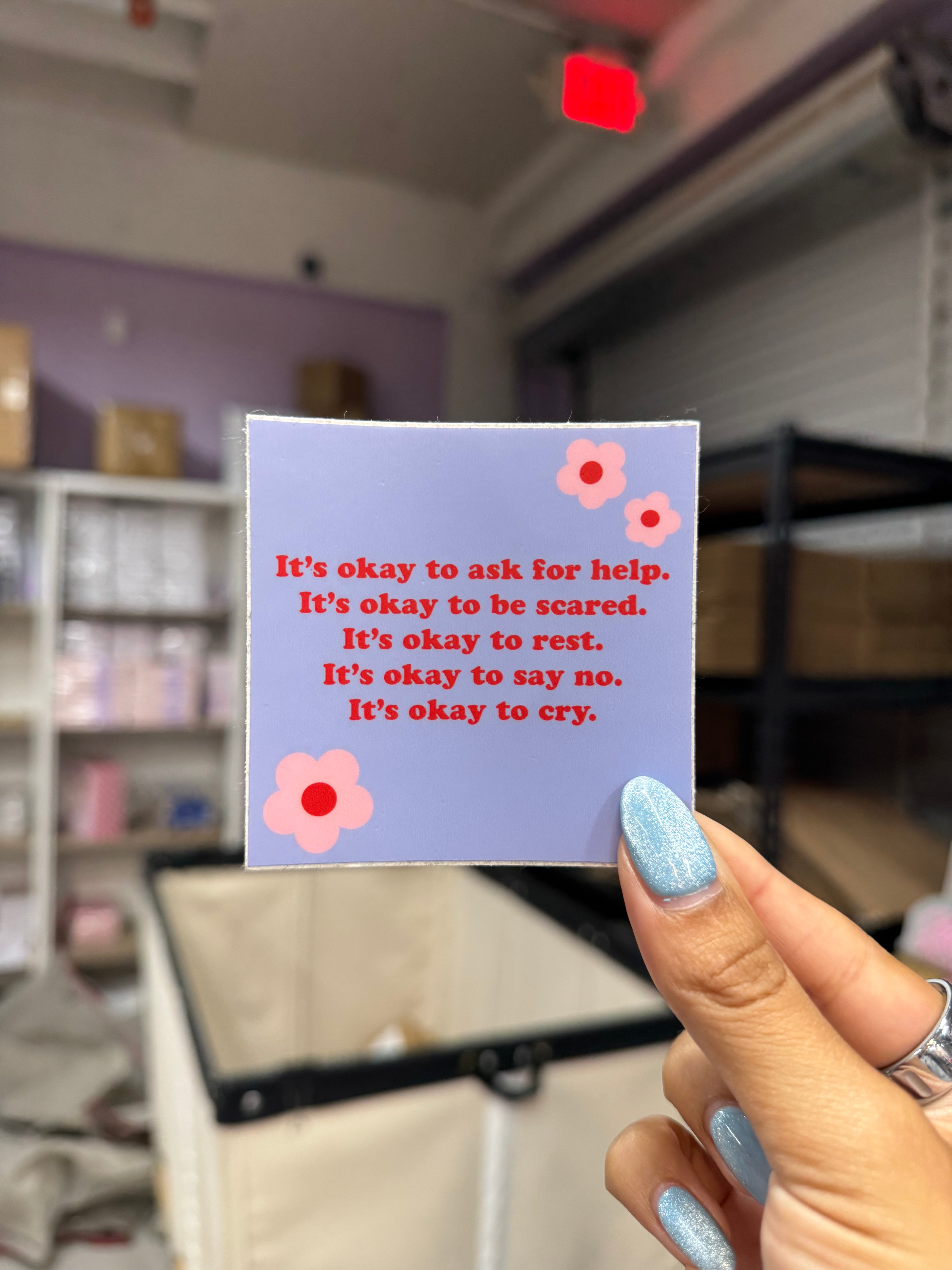 It's Ok Sticker
