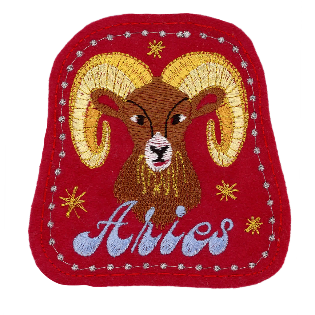 Aries Astrology Patch – JZD