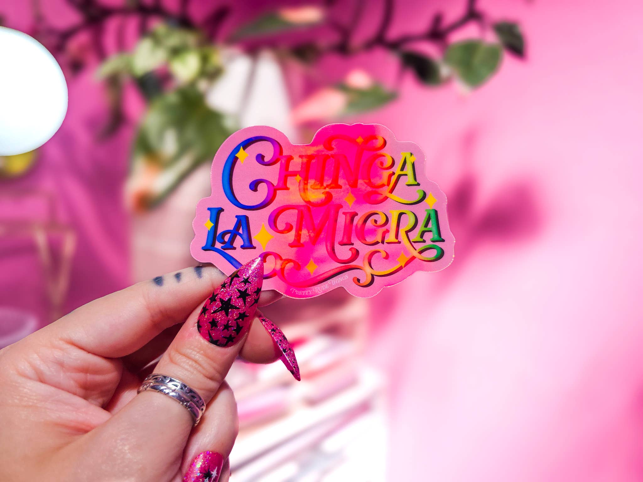 Chinga La Migra, F*ck ICE, Pro Immigration Sticker