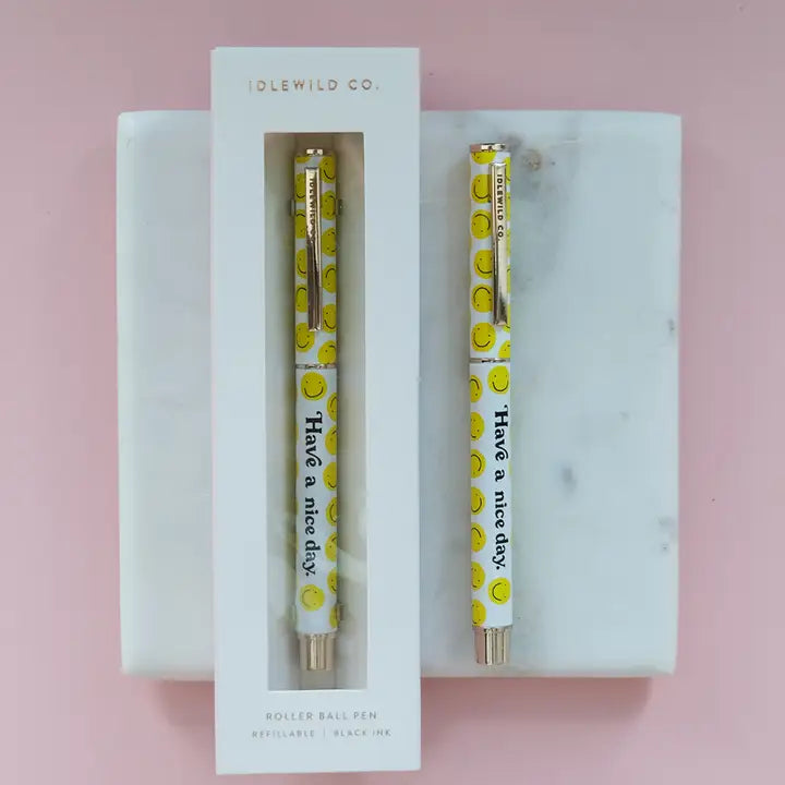 Have A Nice Day Rollerball Luxe Pen