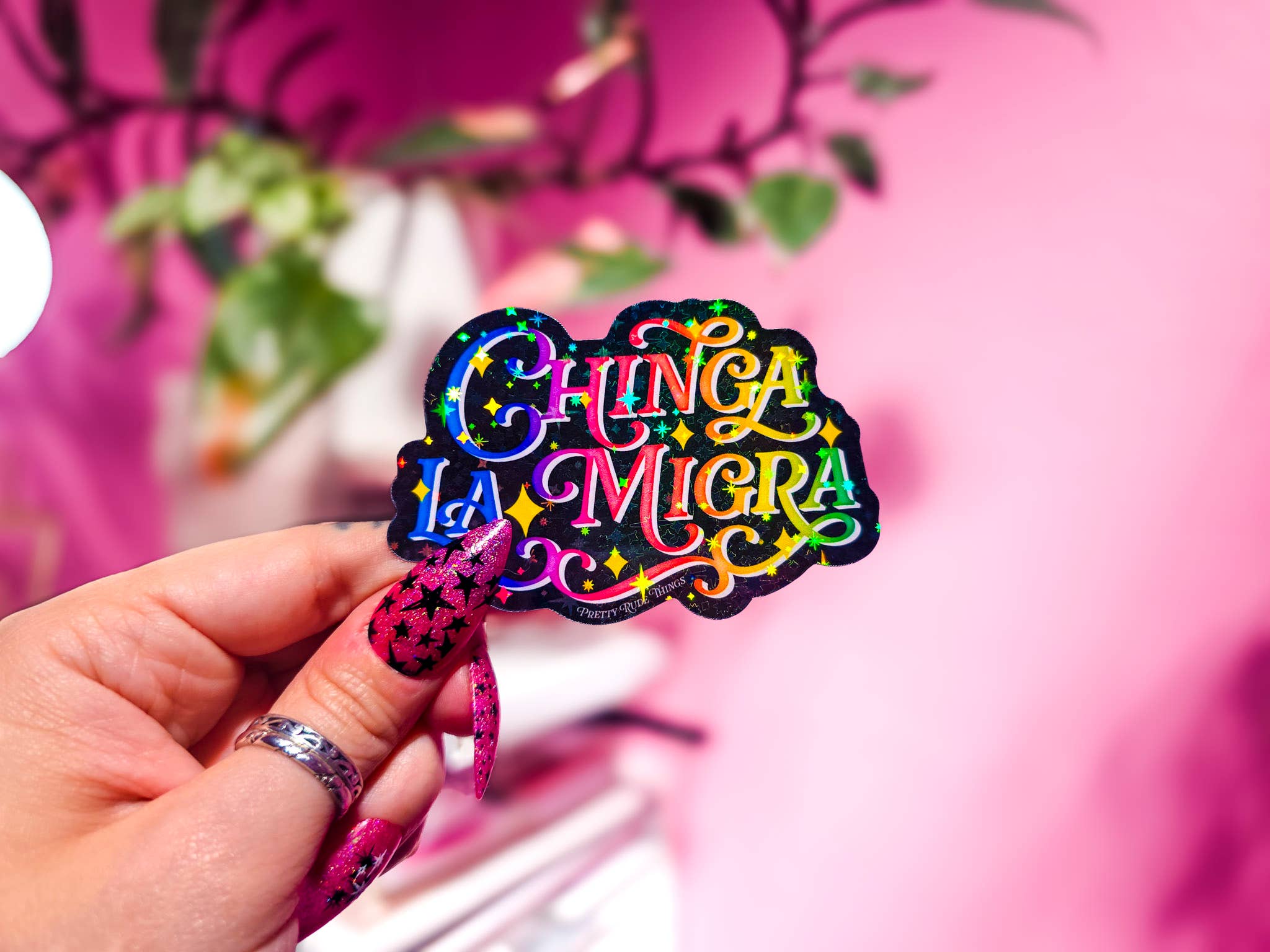 Chinga La Migra, F*ck ICE, Pro Immigration Sticker