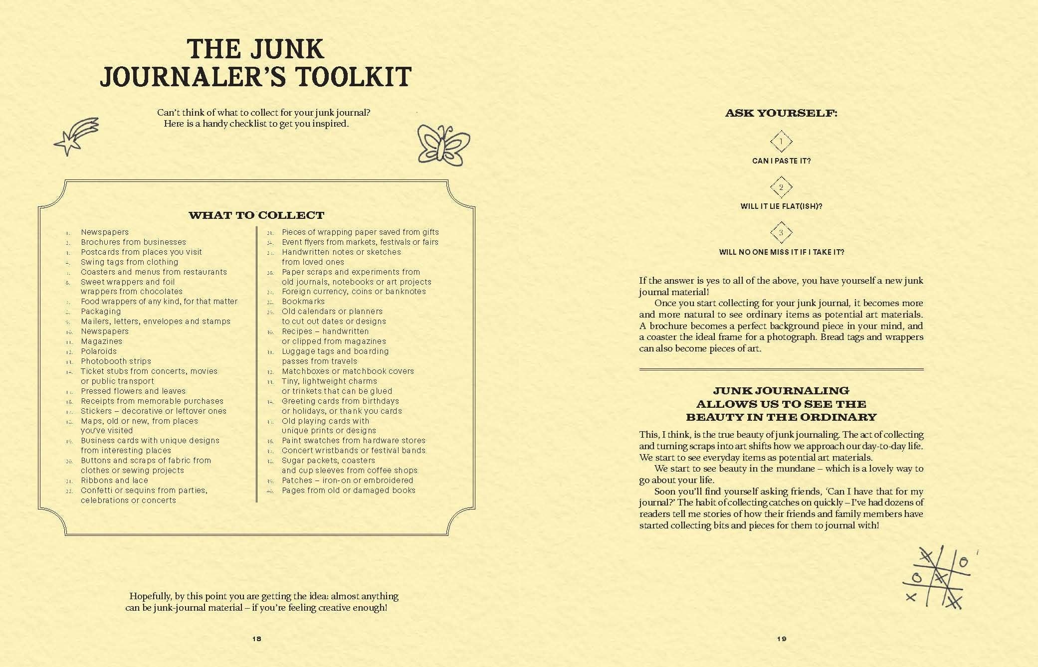 A Year of Junk Journaling Book