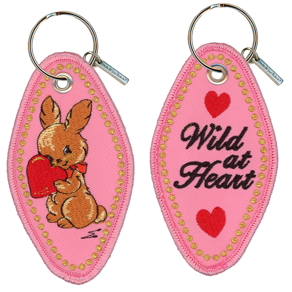 Wild at Heart Keychain
