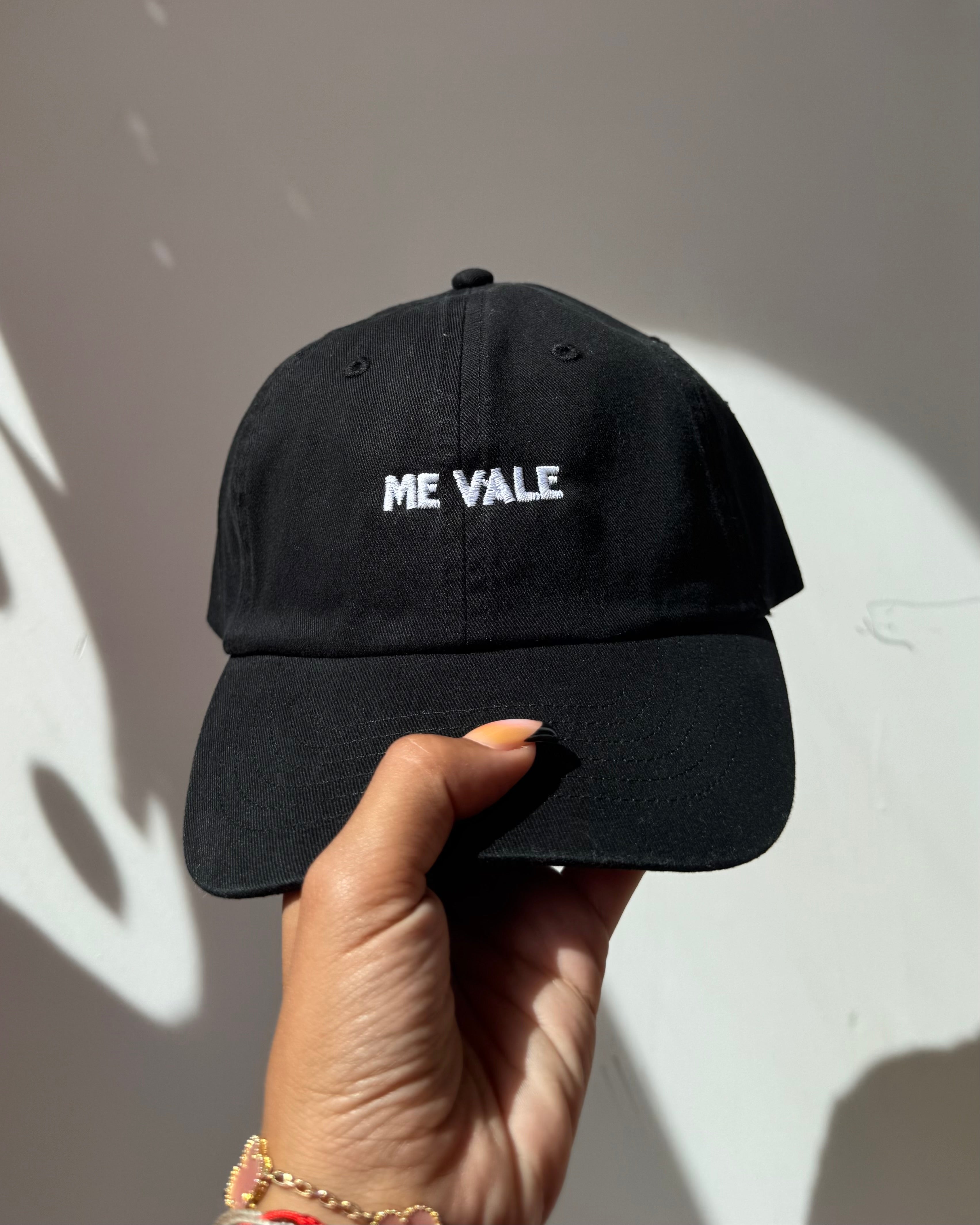 ME VALE Black Dad Cap