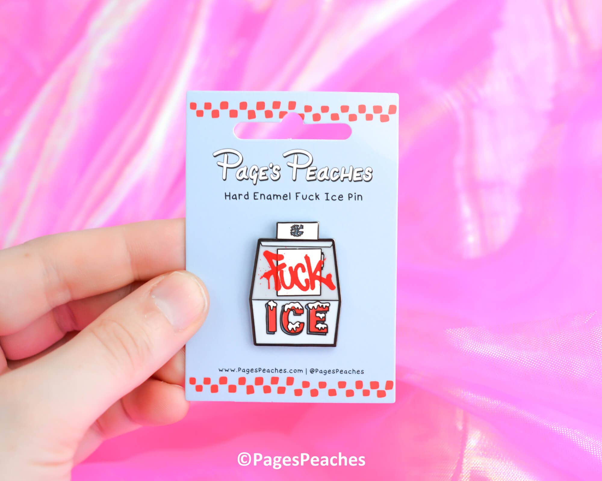 Fuck Ice Enamel Pin