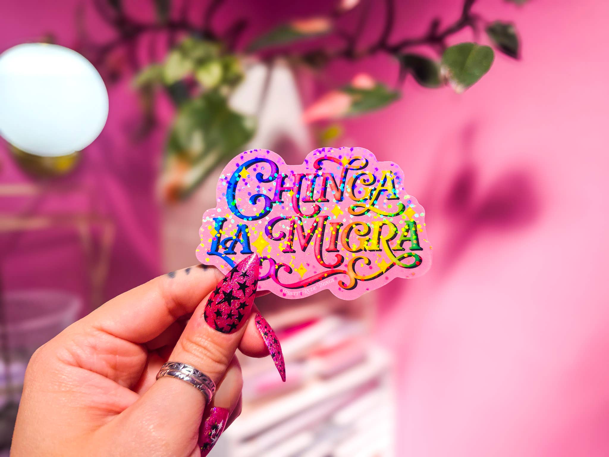 Chinga La Migra, F*ck ICE, Pro Immigration Sticker