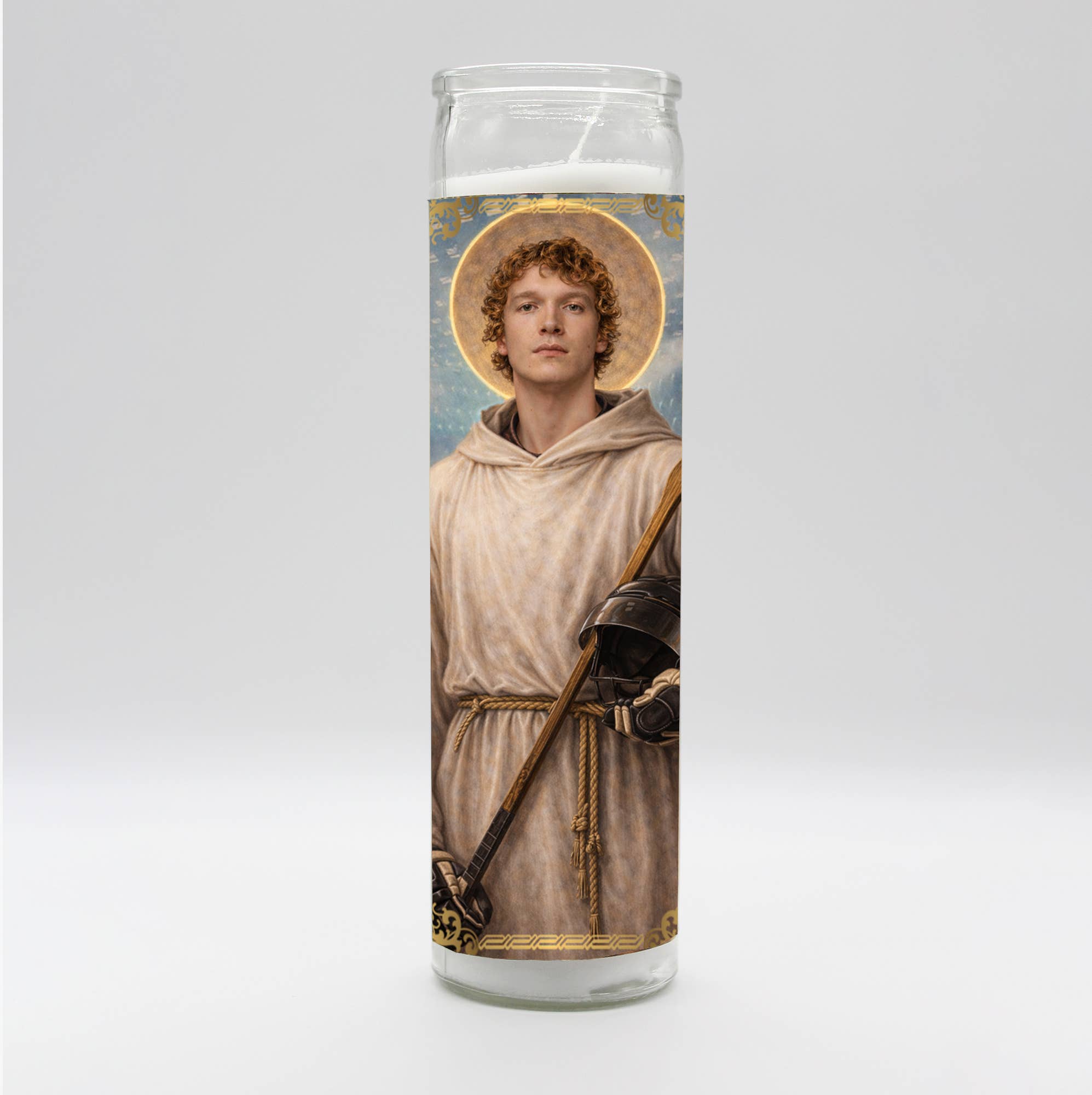 Heated Rivalry Saint Candle