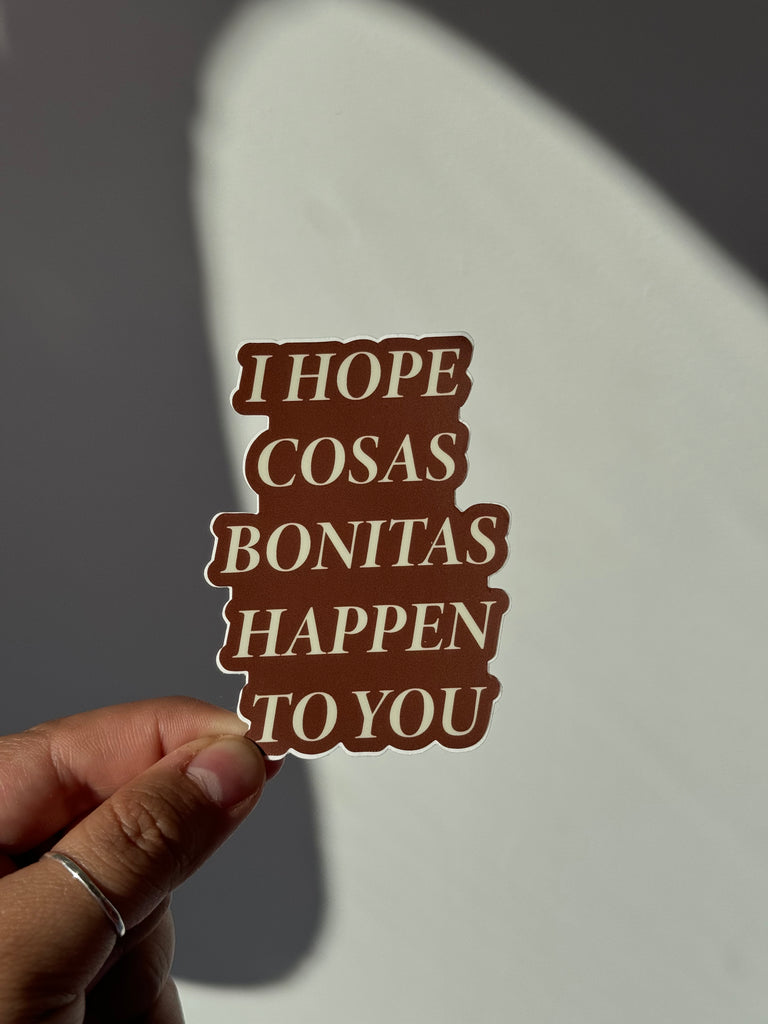 Cosas Bonitas Sticker