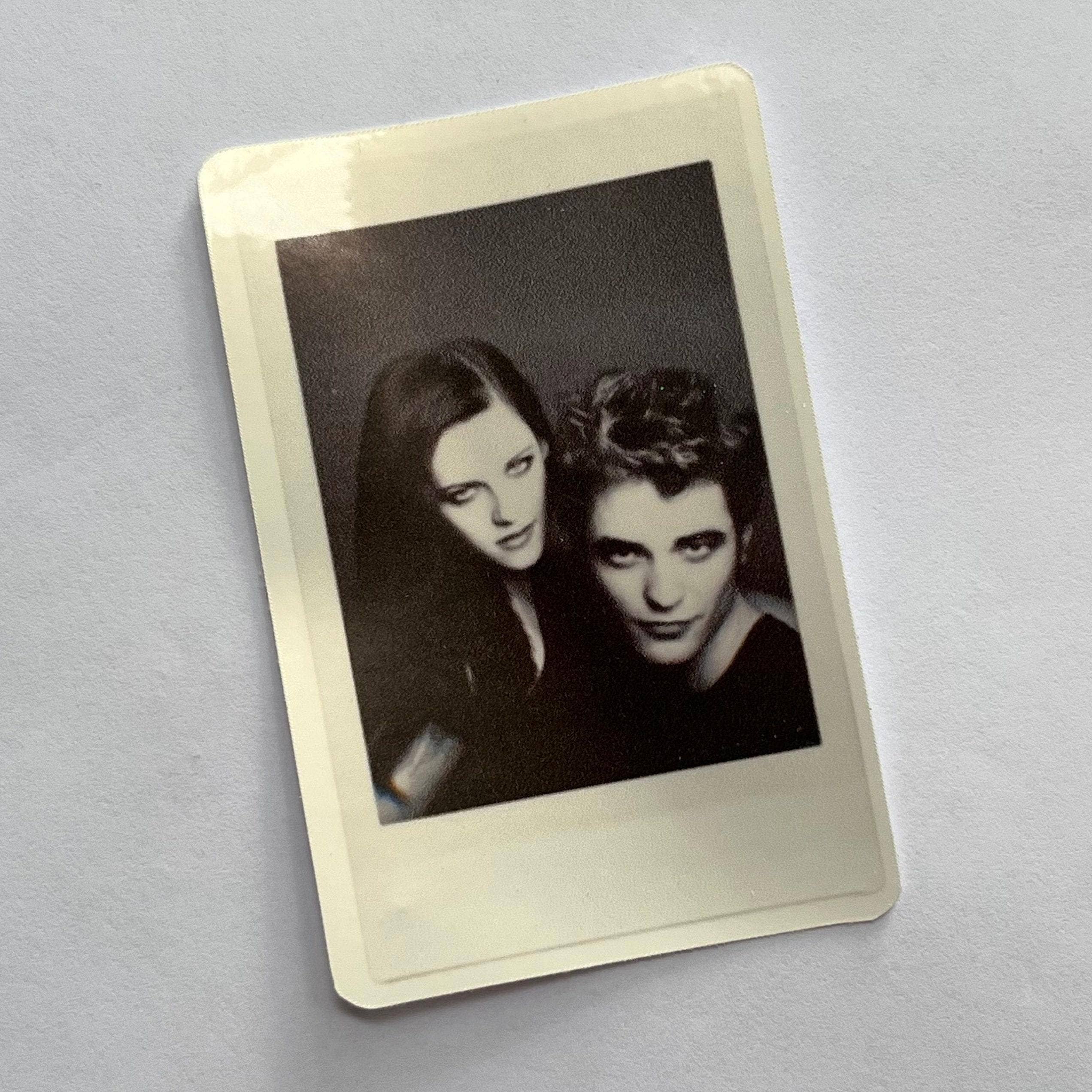 Bella and Edward Polaroid Kiss-Cut Waterproof Sticker