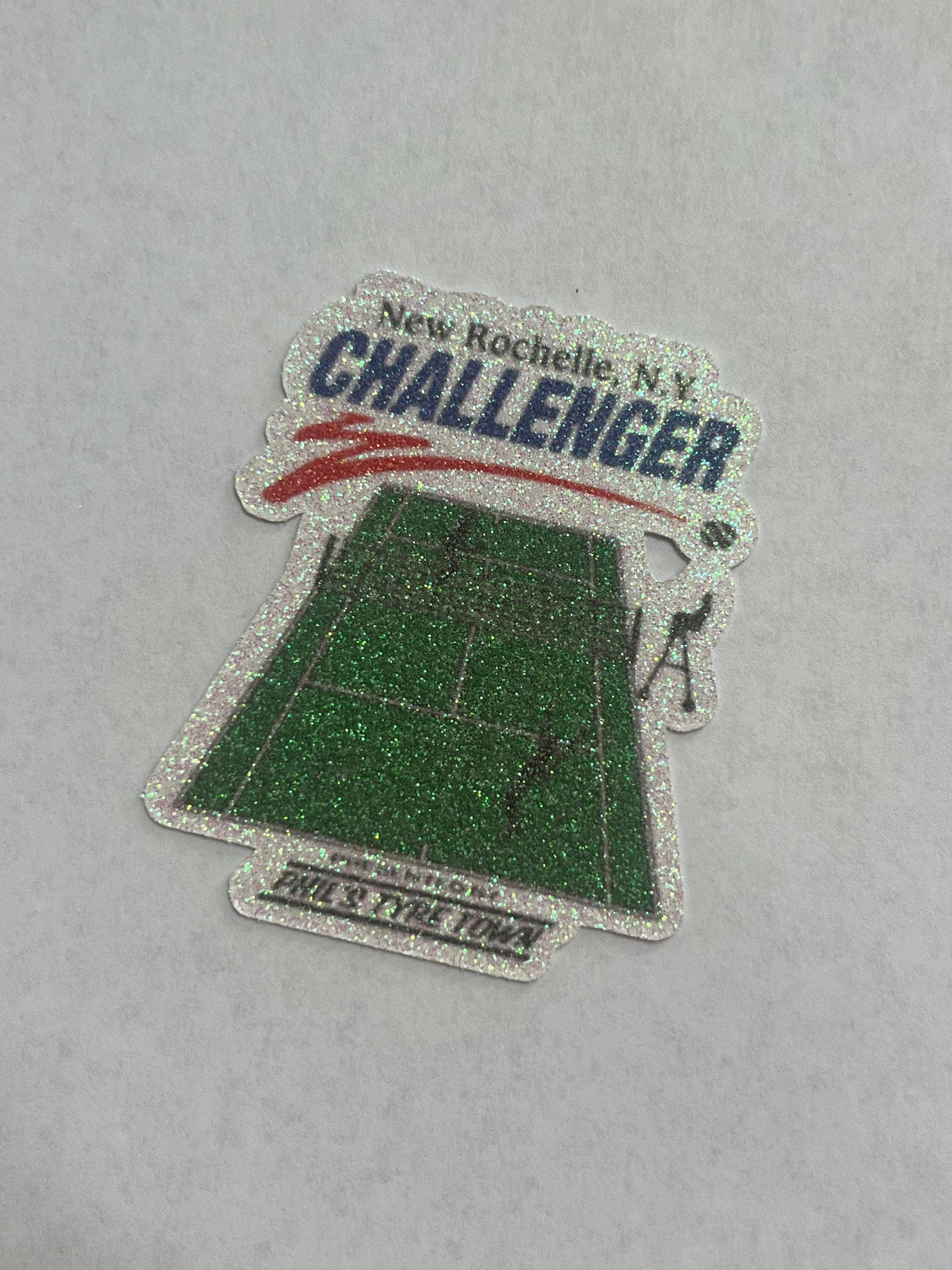New Rochelle NY ‘Challenger’ Retro Court Sticker