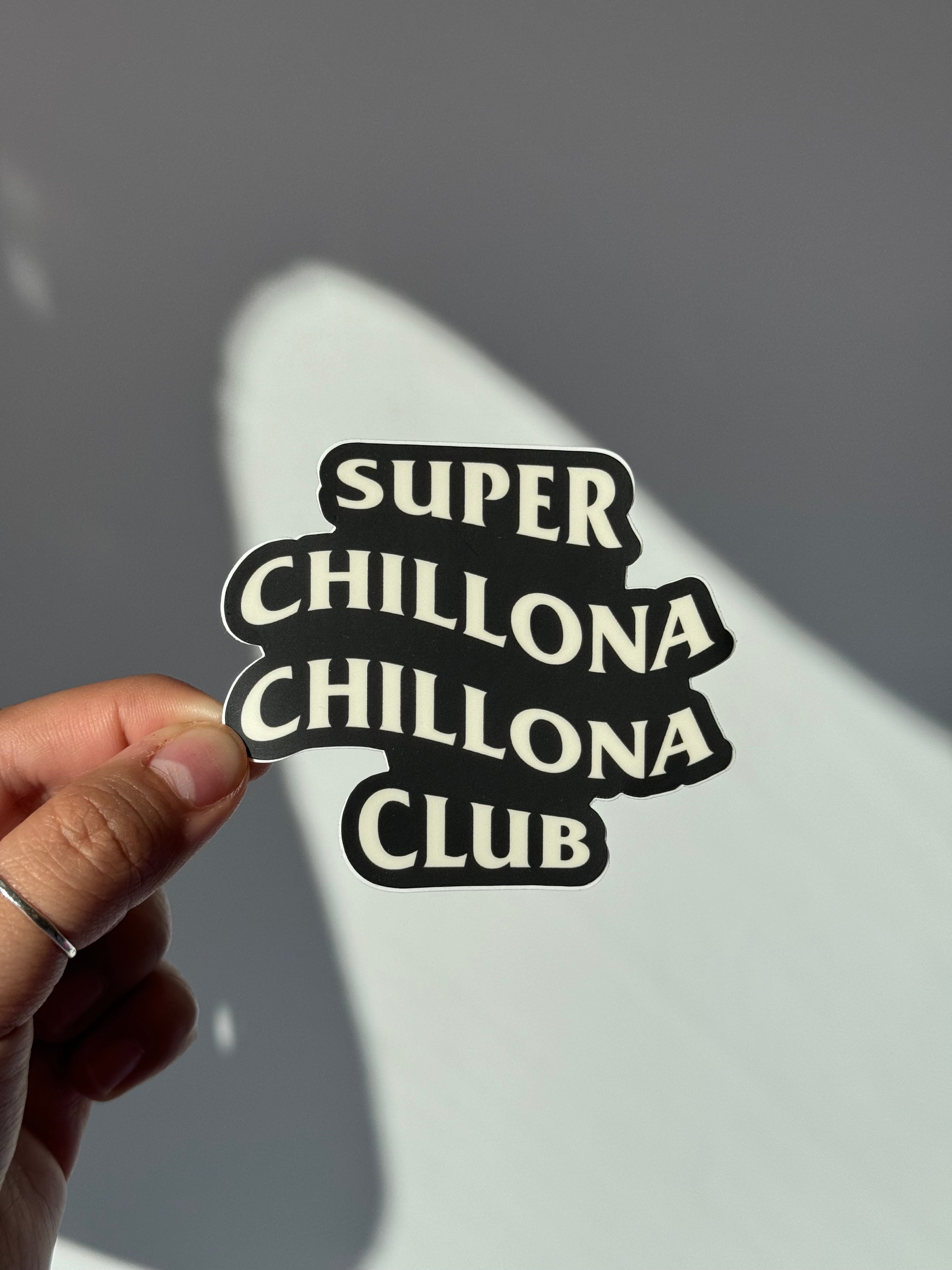 Chillona Club Sticker