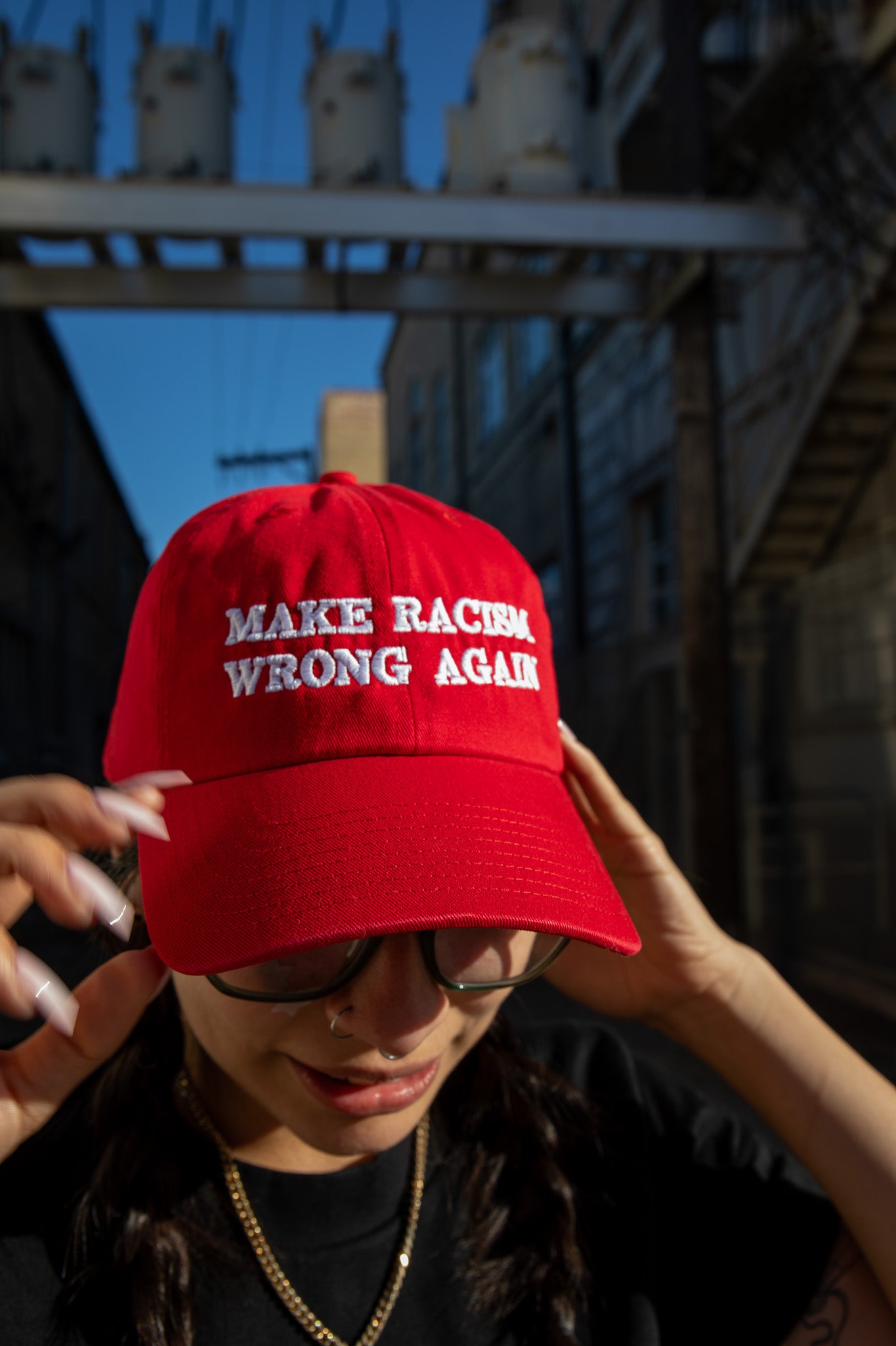 ANTI-RACISM BASEBALL CAP