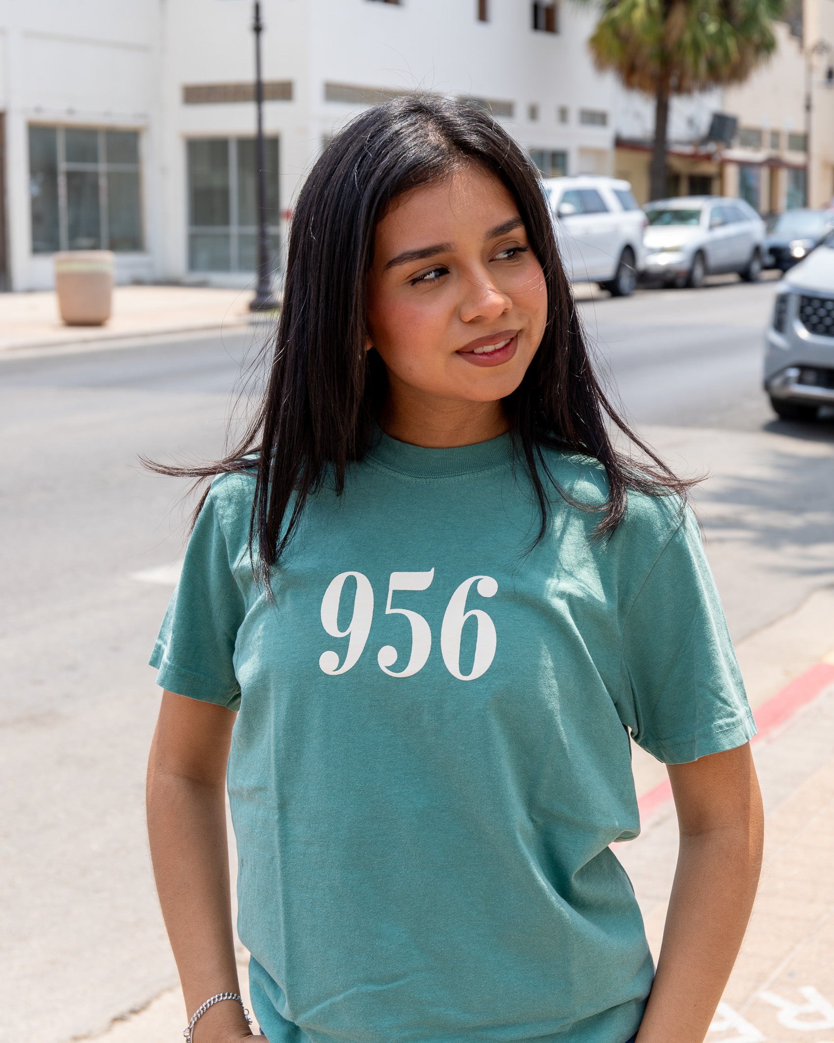 956 Green tee
