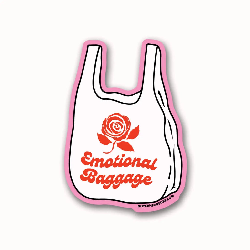 Emotional Baggage Sticker