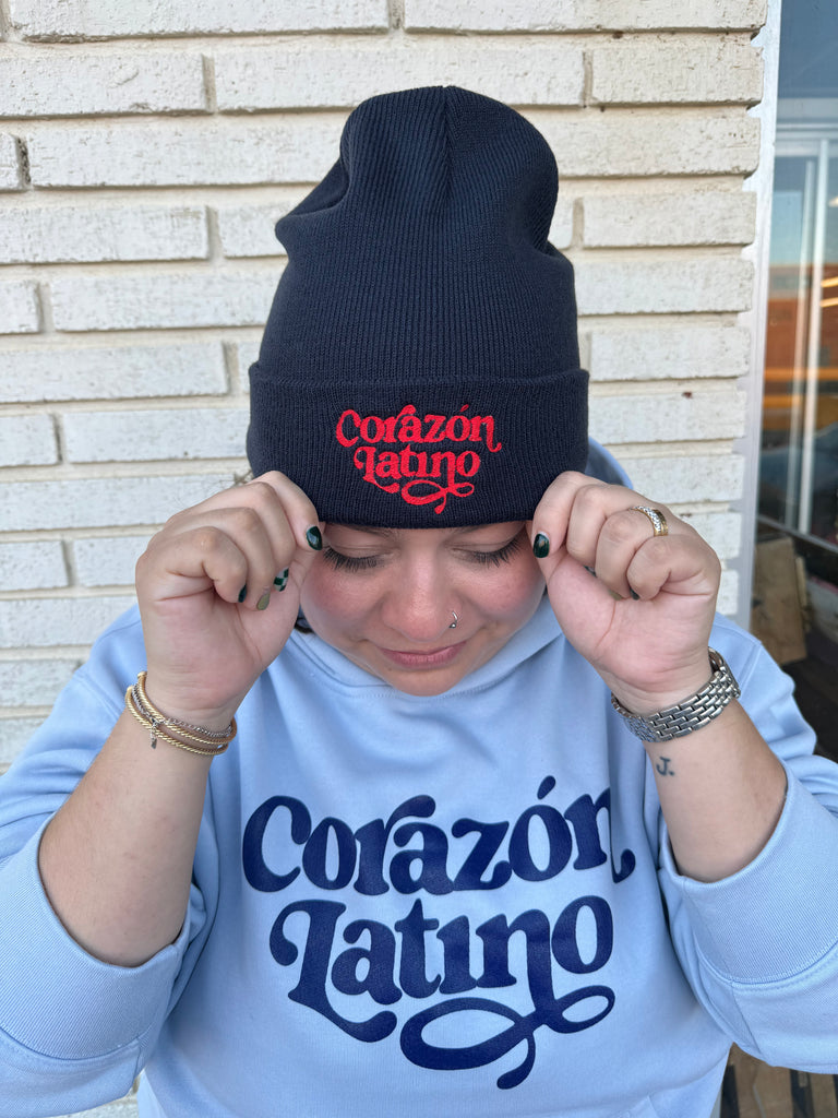 Corazon Latino Beanie