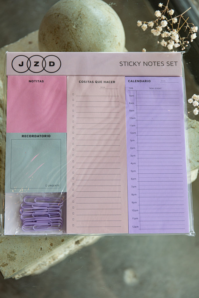 Cositas Que Hacer Sticky Note Set