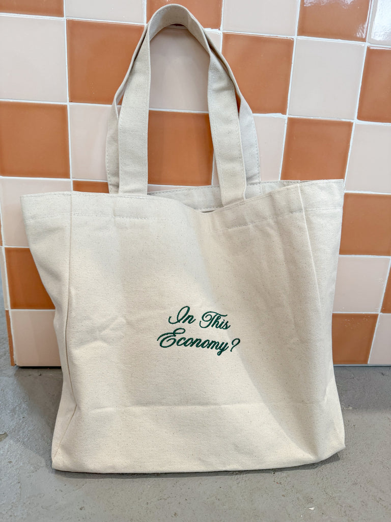 In This Economy Tote Bag