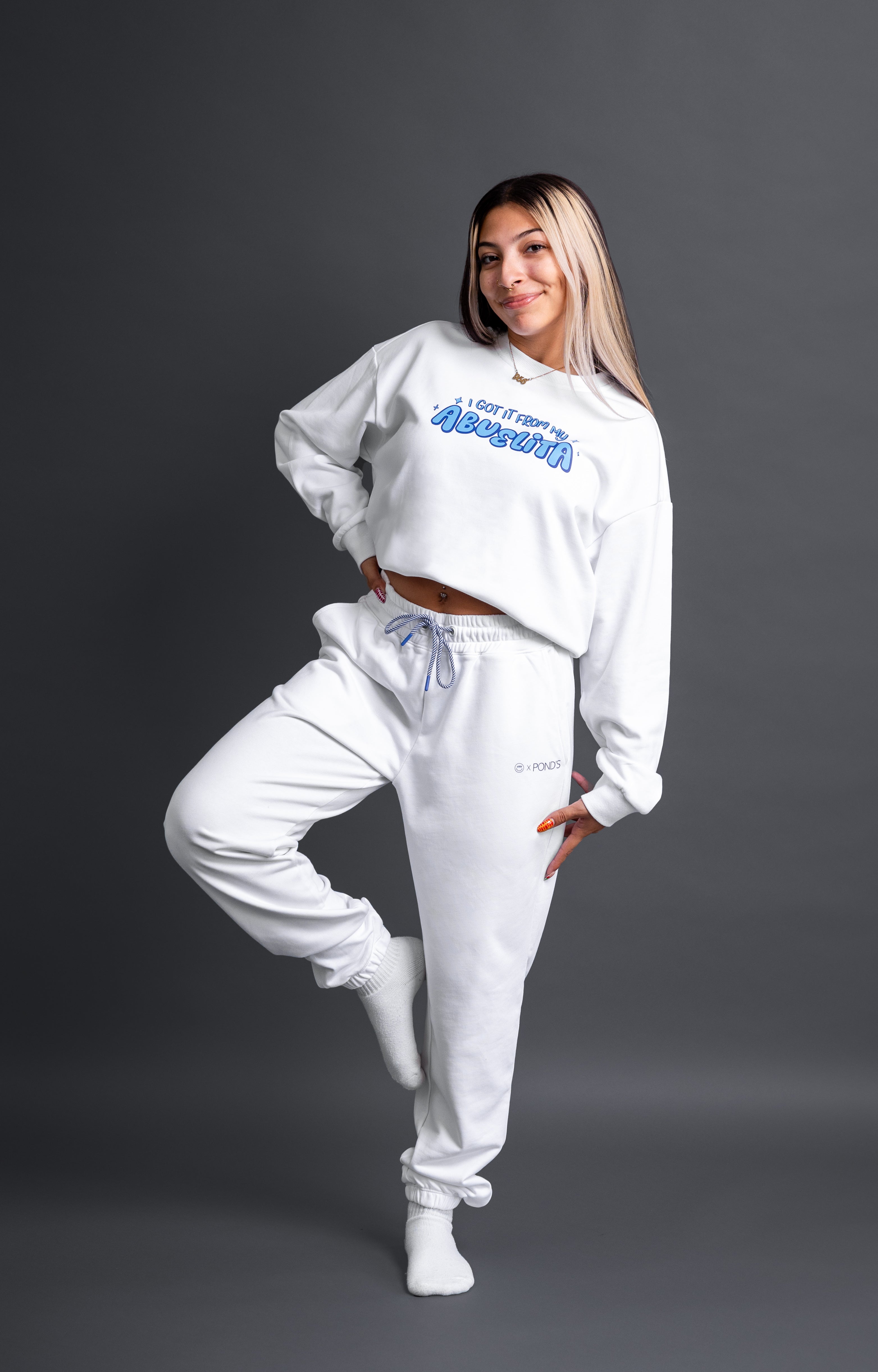 I Got It From My Abuelita Sweatsuit (JZD x PONDS)
