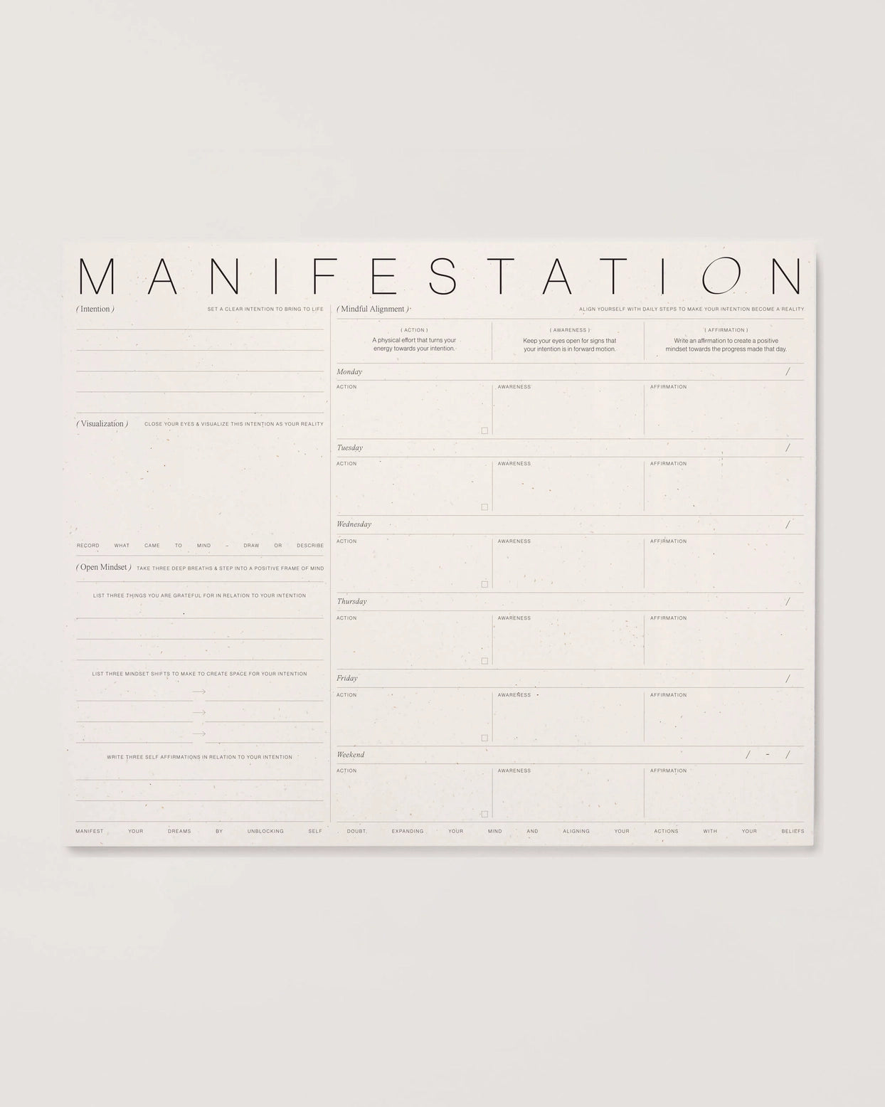 Manifestation Pad