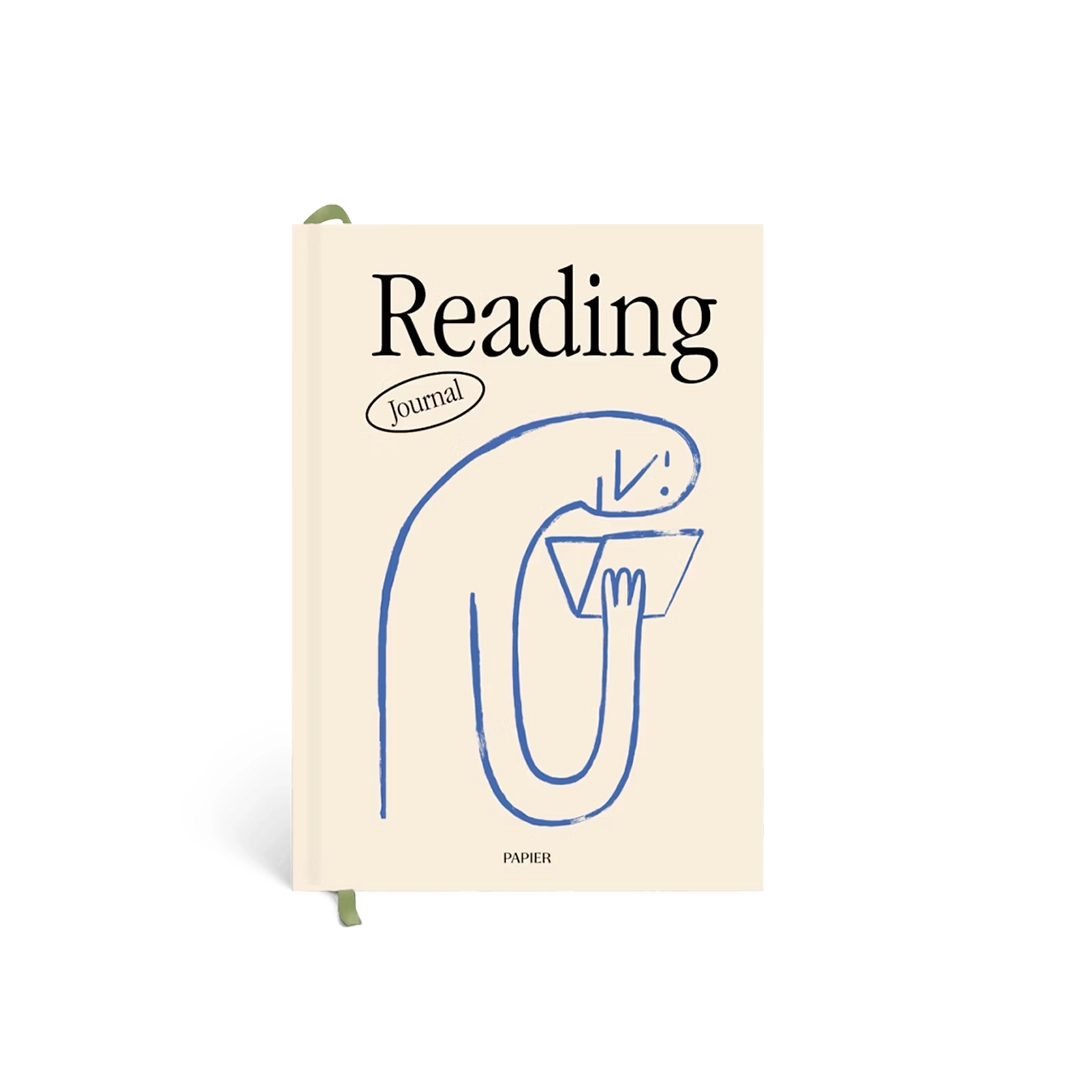 Nose in A Book A5 Hardcover Guided Reading Journal