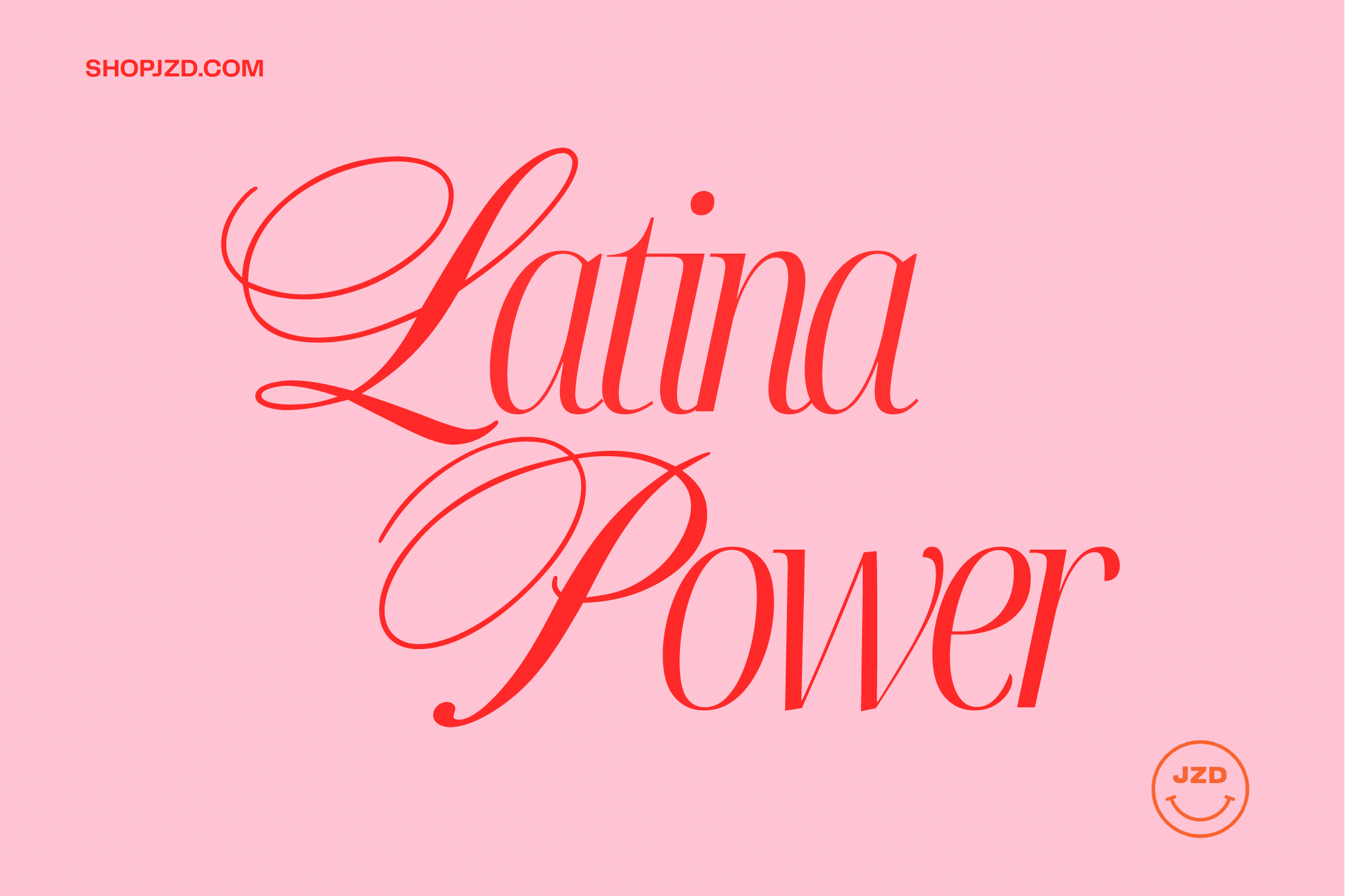 Latina Power Postcard