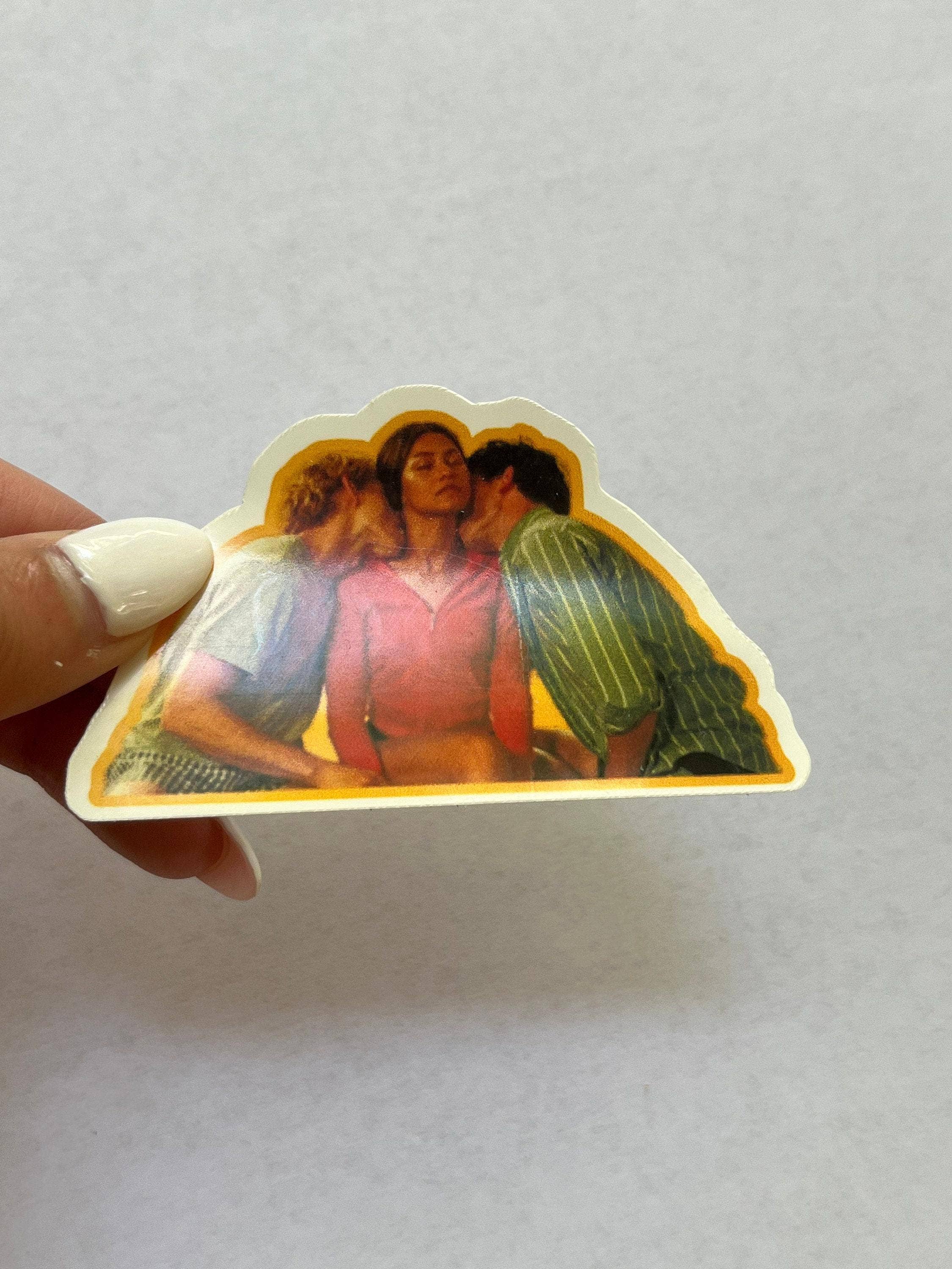 Challengers (2024) Zendaya Threesome Kiss Sticker
