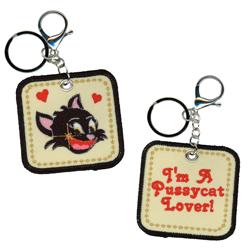 I'm a Pussycat Lover Bag Charm!