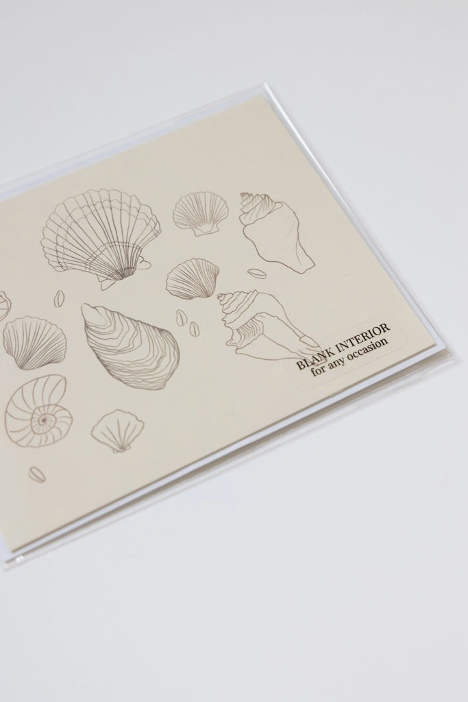 Shell Greeting Card