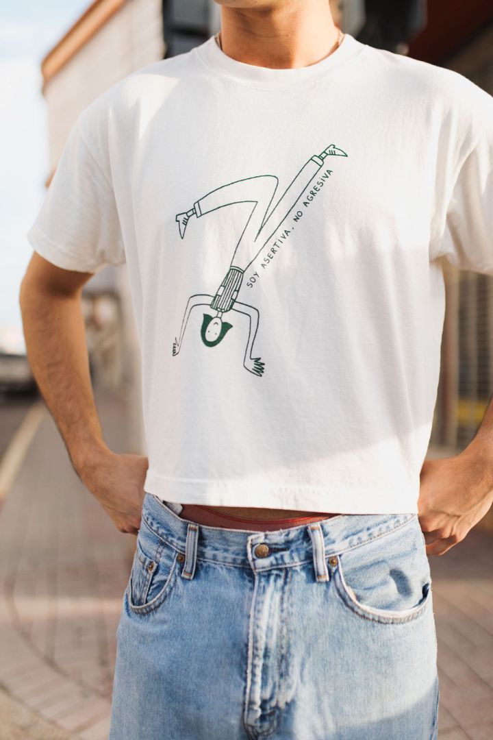 perfect tee - asertiva - boxed tee - unisex - no agresiva