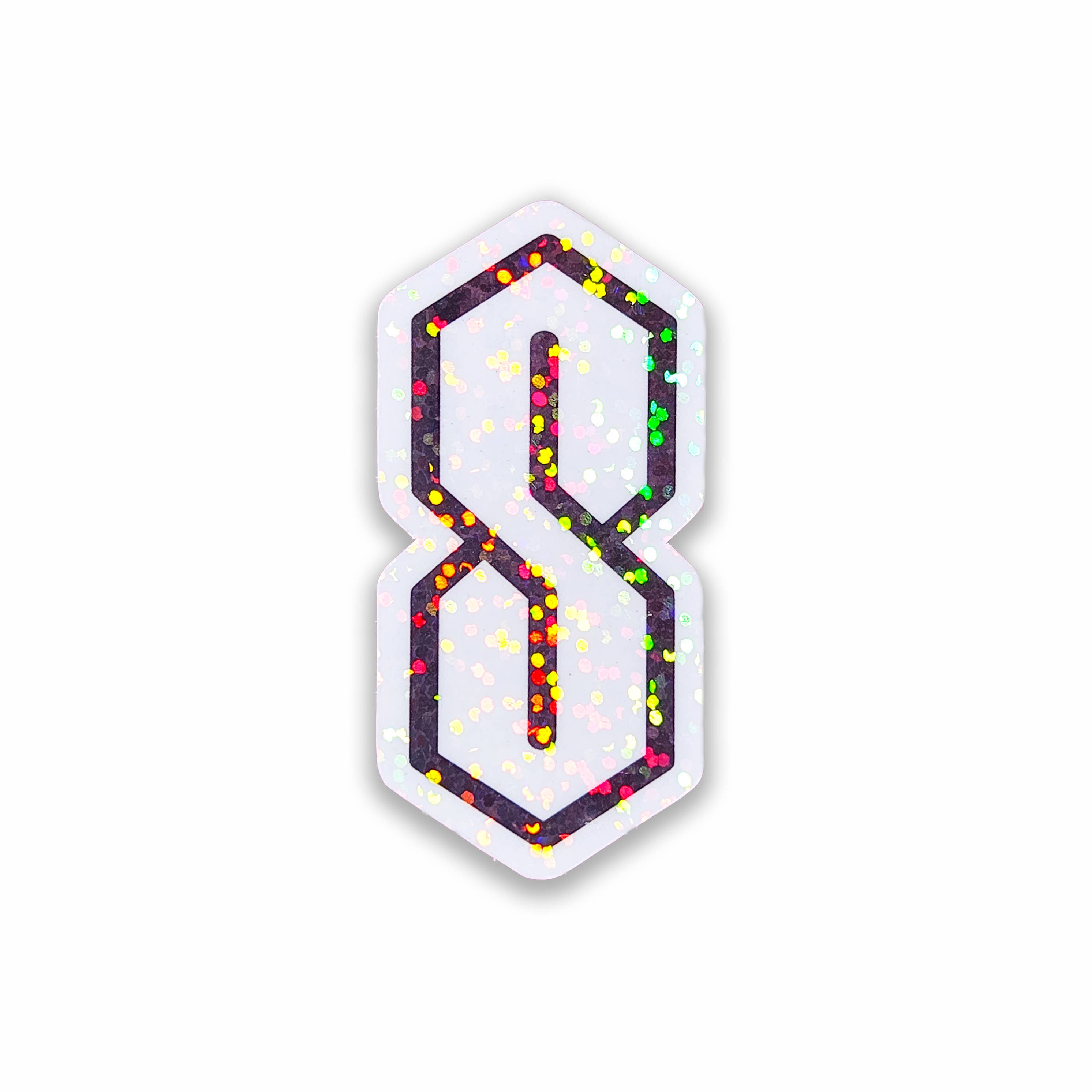 90s "Cool S" Holographic Waterproof Vinyl Sticker