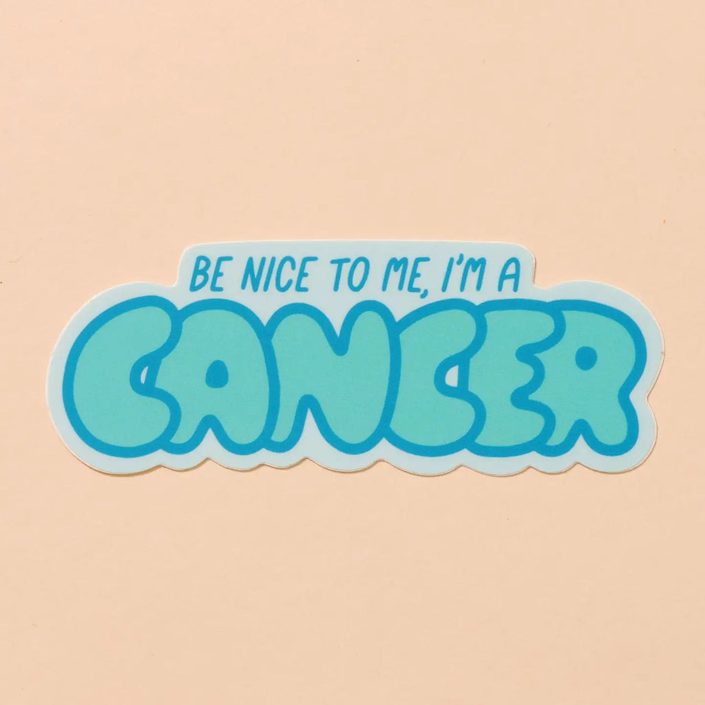 Cancer Vinyl Sticker