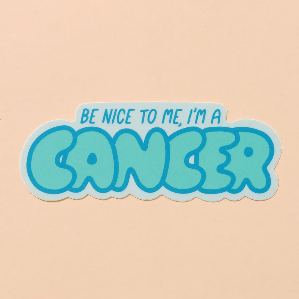 Cancer Vinyl Sticker | JZD