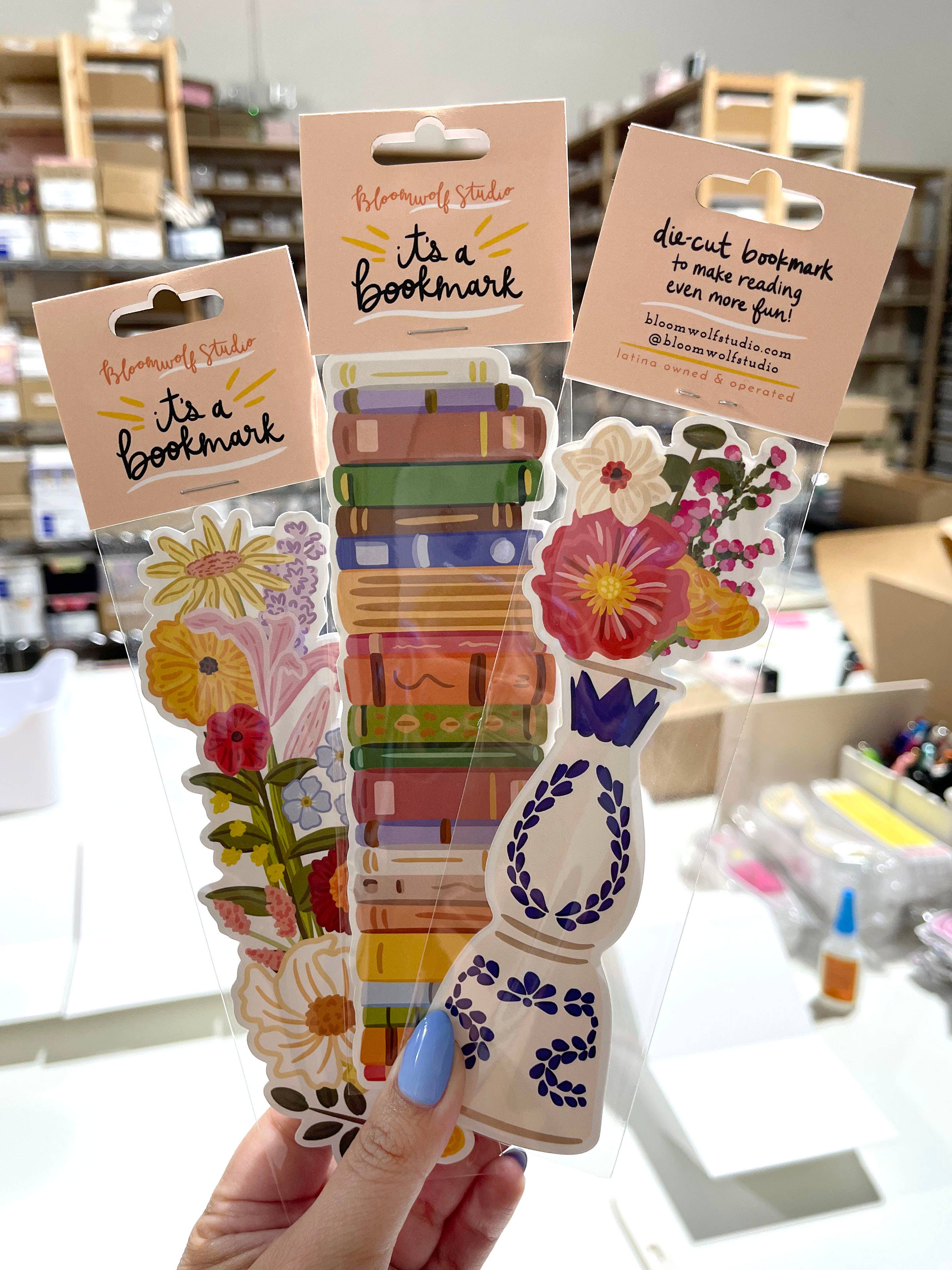 Diet Soda Die Cut Bookmark