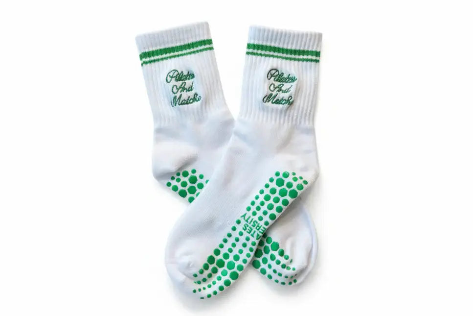 PILATES AND MATCHA pilates socks