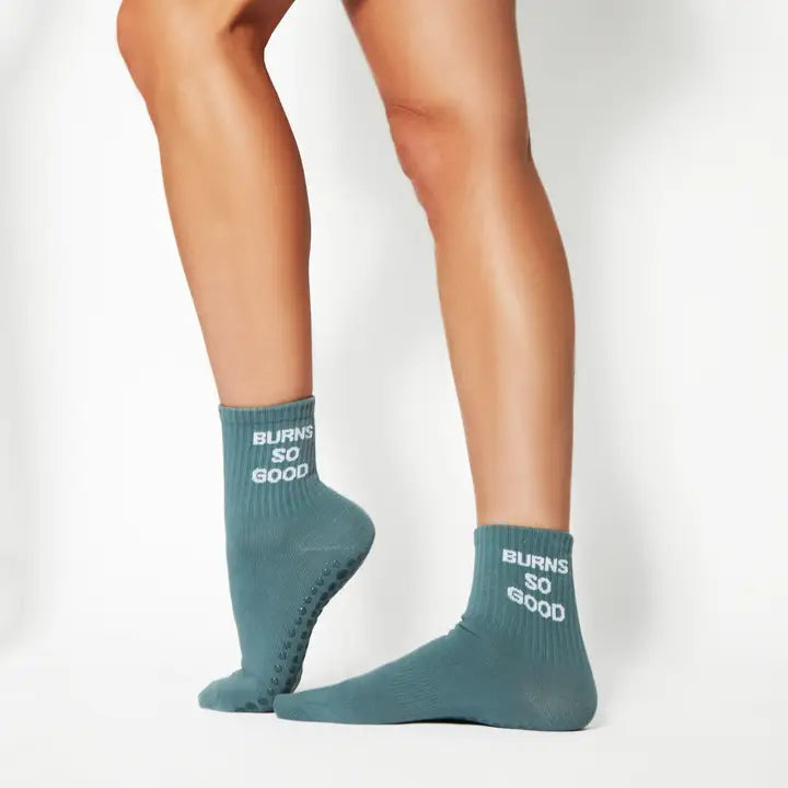 Burns So Good pilates socks