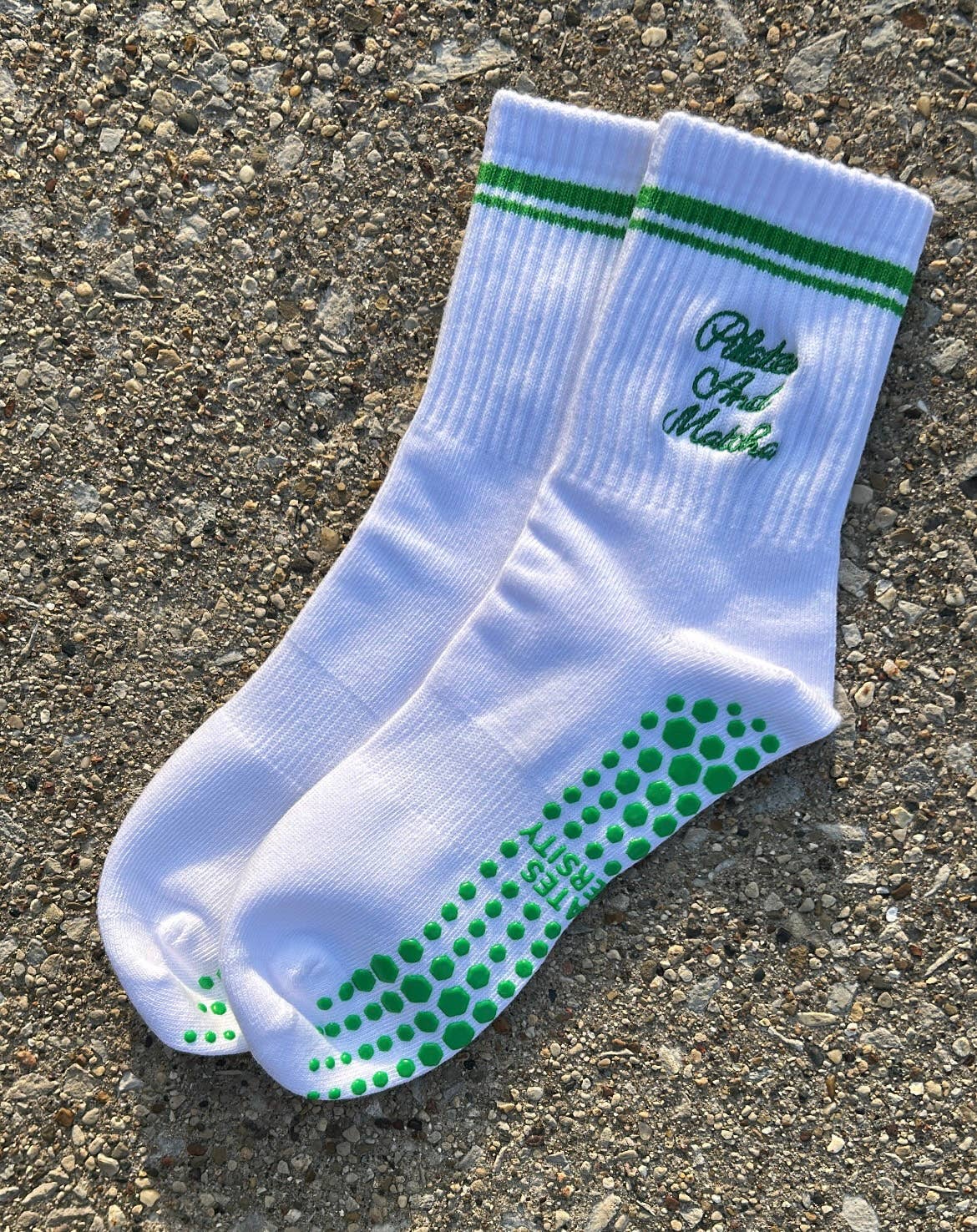 PILATES AND MATCHA pilates socks