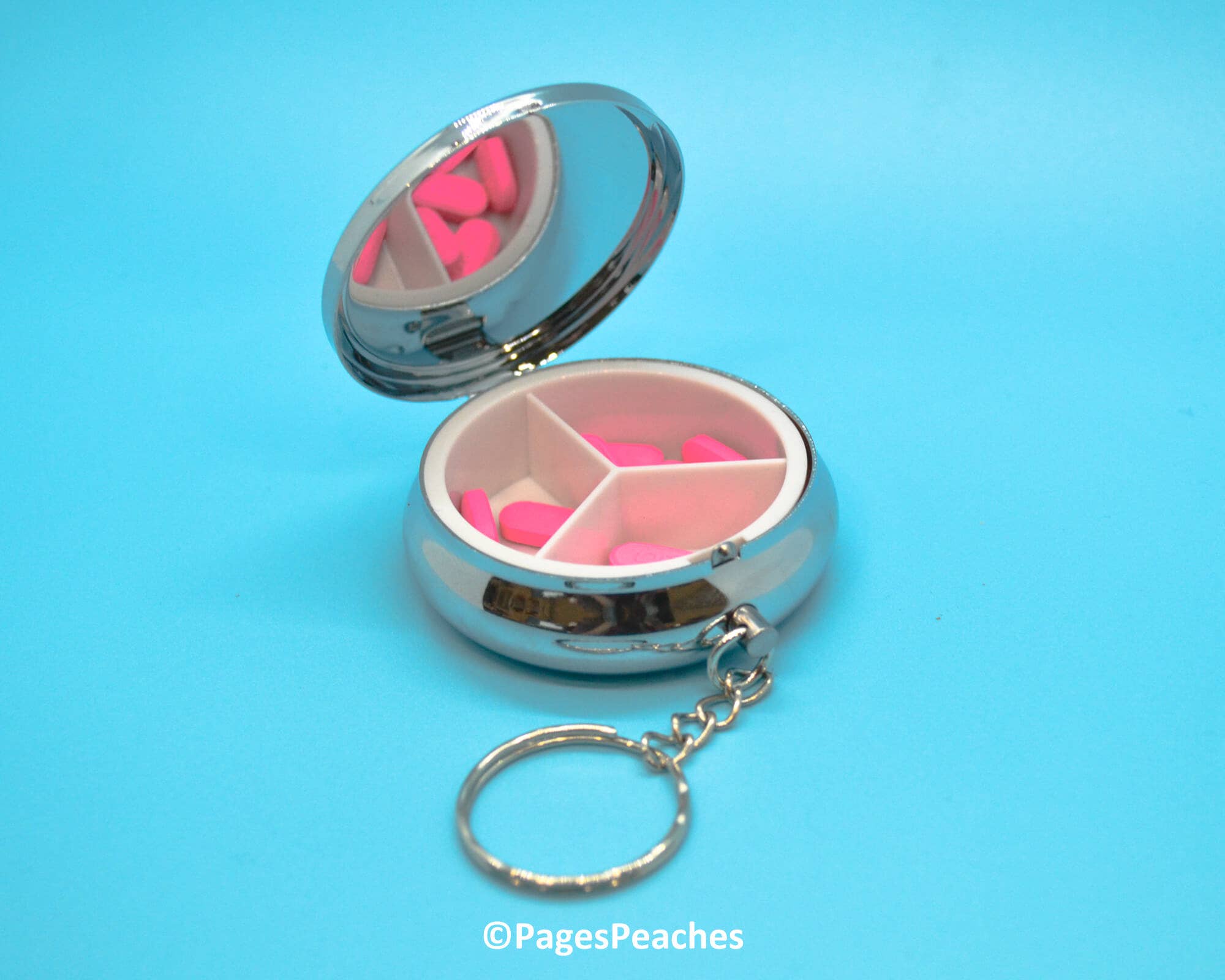 Lobotomy Pill Case With 3-Way Organizer