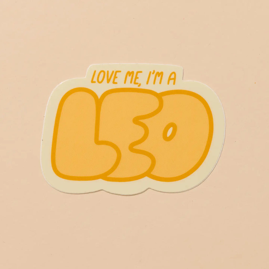 Leo Vinyl Sticker