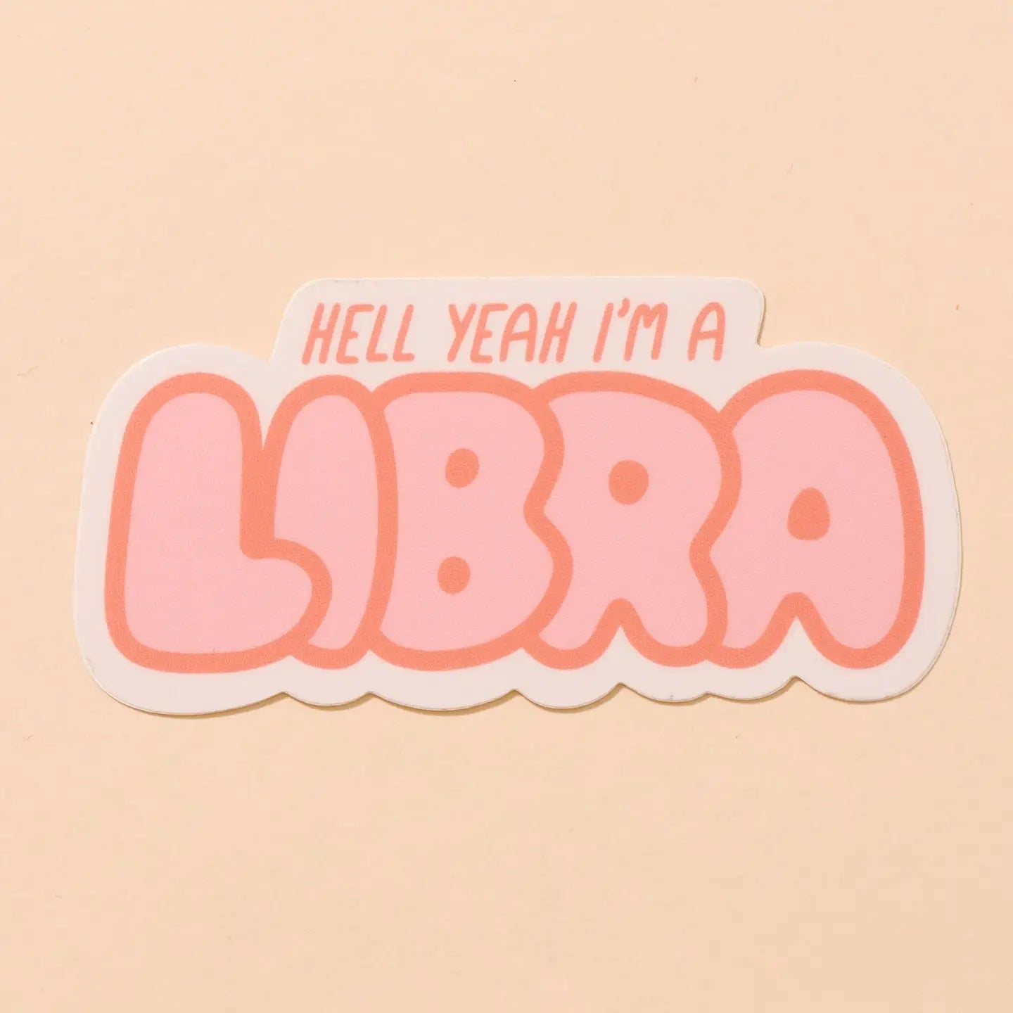 Libra Vinyl Sticker