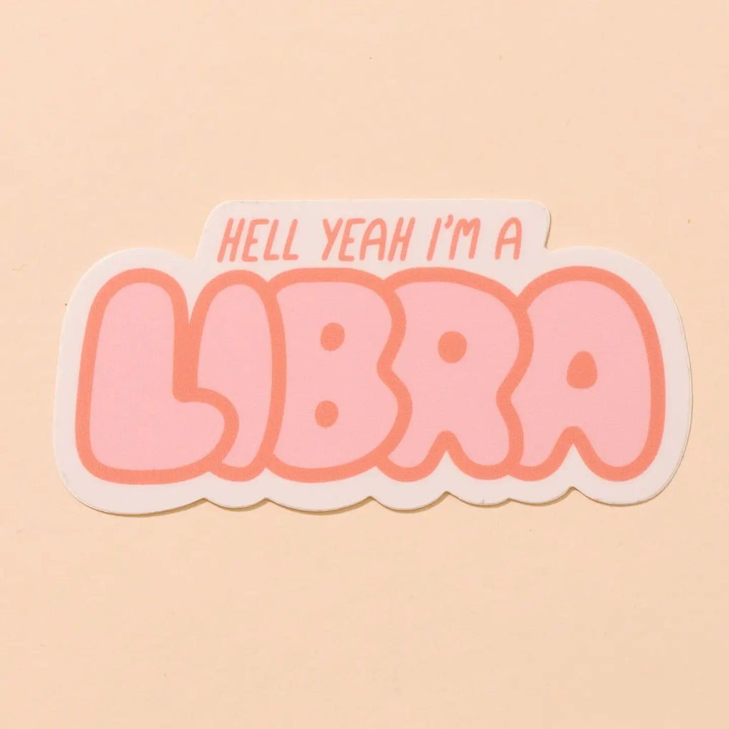 Libra Vinyl Sticker