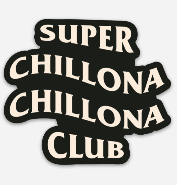 Chillona Club Sticker