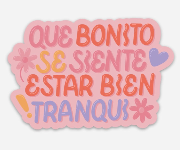 Tranqui Sticker