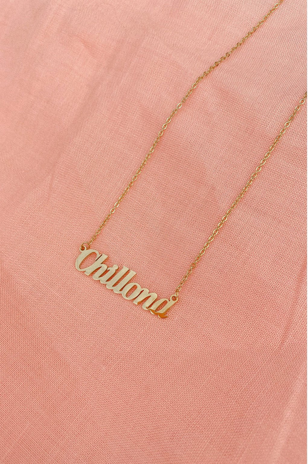 Chillona Necklace - Chillona - Latina Owned Brand - Latina Brand