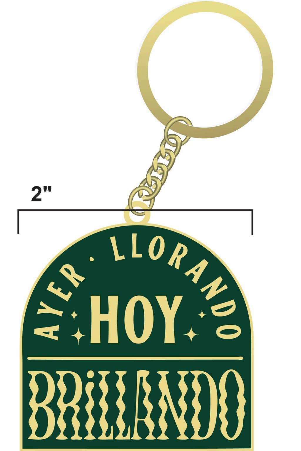 Brillando Keychain